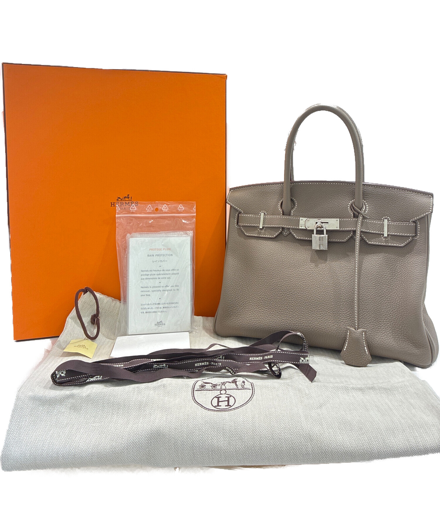 中古・古着通販】HERMES (エルメス) バーキン30/Birkin 30 Etoupe/トゴ