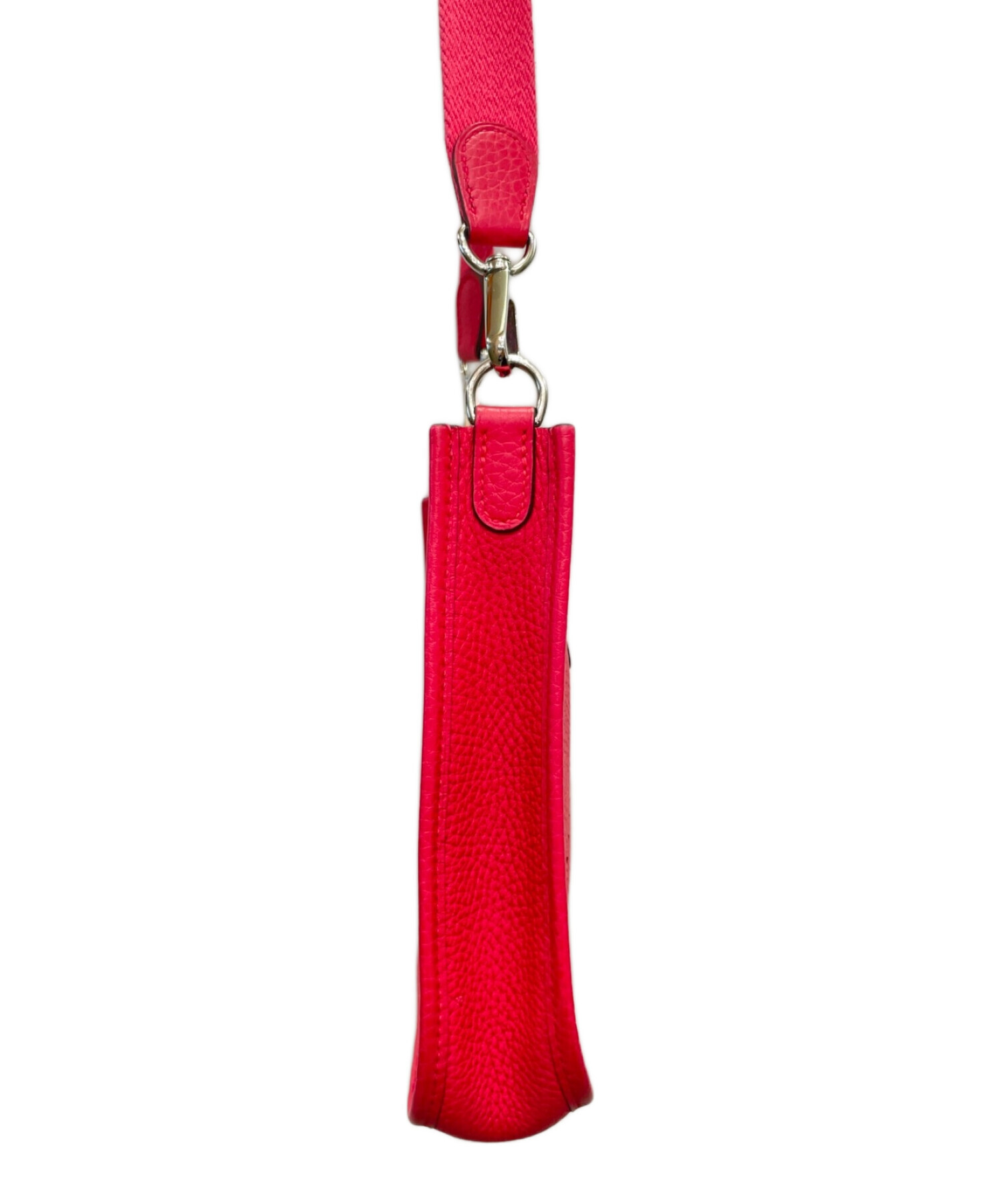 エルメス HERMES ミニエブリンTPM シルバー金具 ローズエクストリーム 中古・古着通販】HERMES (エルメス) エブリンⅢ TPM/シルバー金具