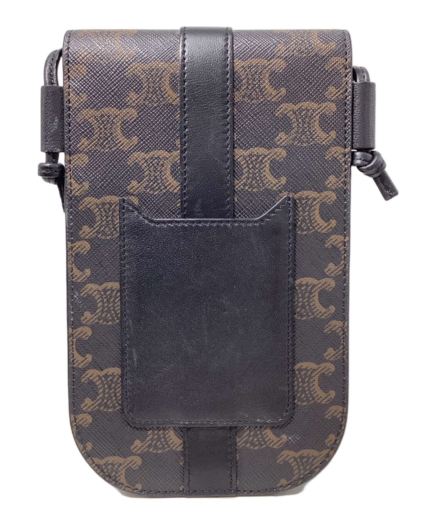 中古・古着通販】CELINE (セリーヌ) トリオンフショルダーモバイル