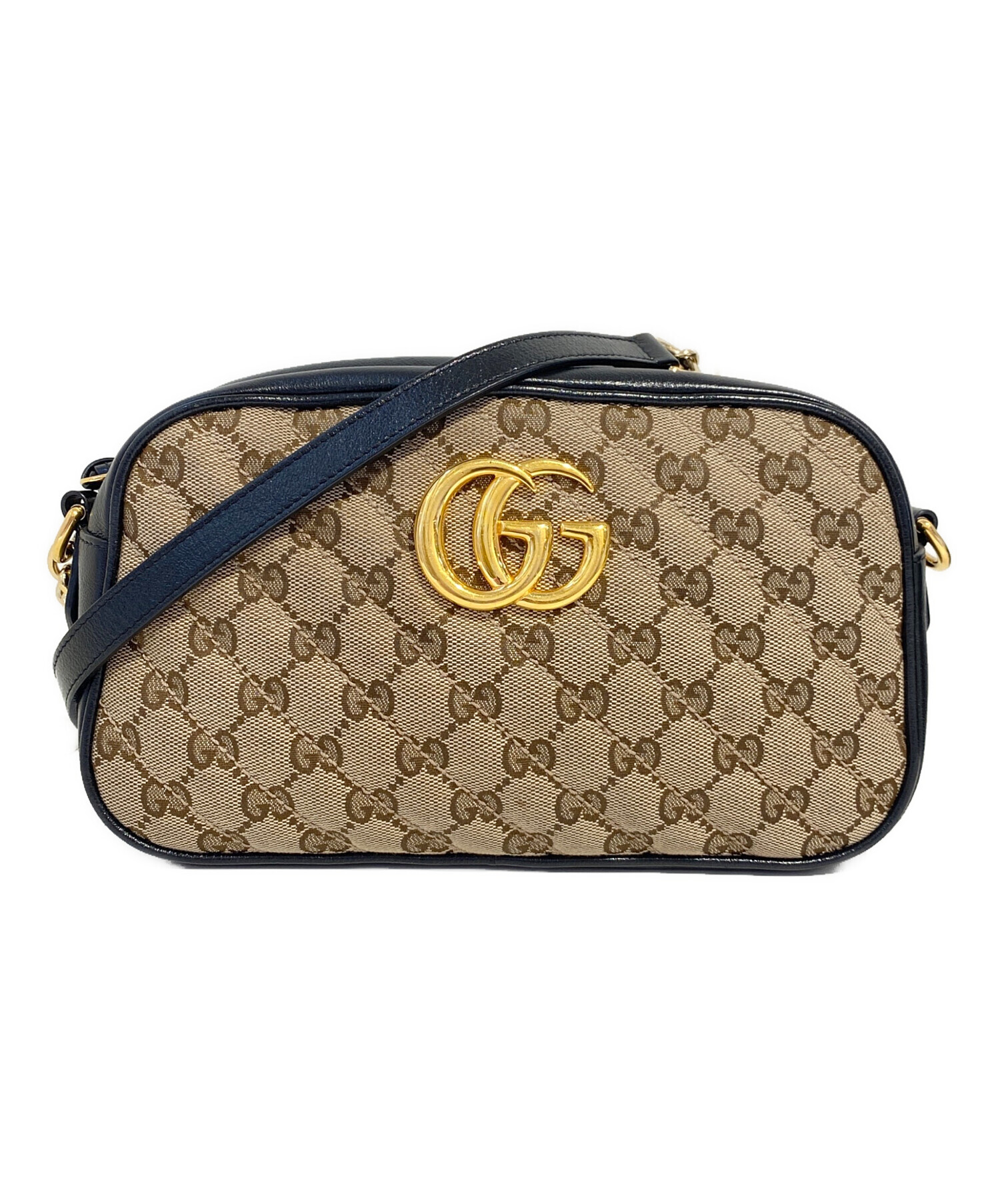 中古・古着通販】GUCCI (グッチ) GGマーモント キルティング スモール 