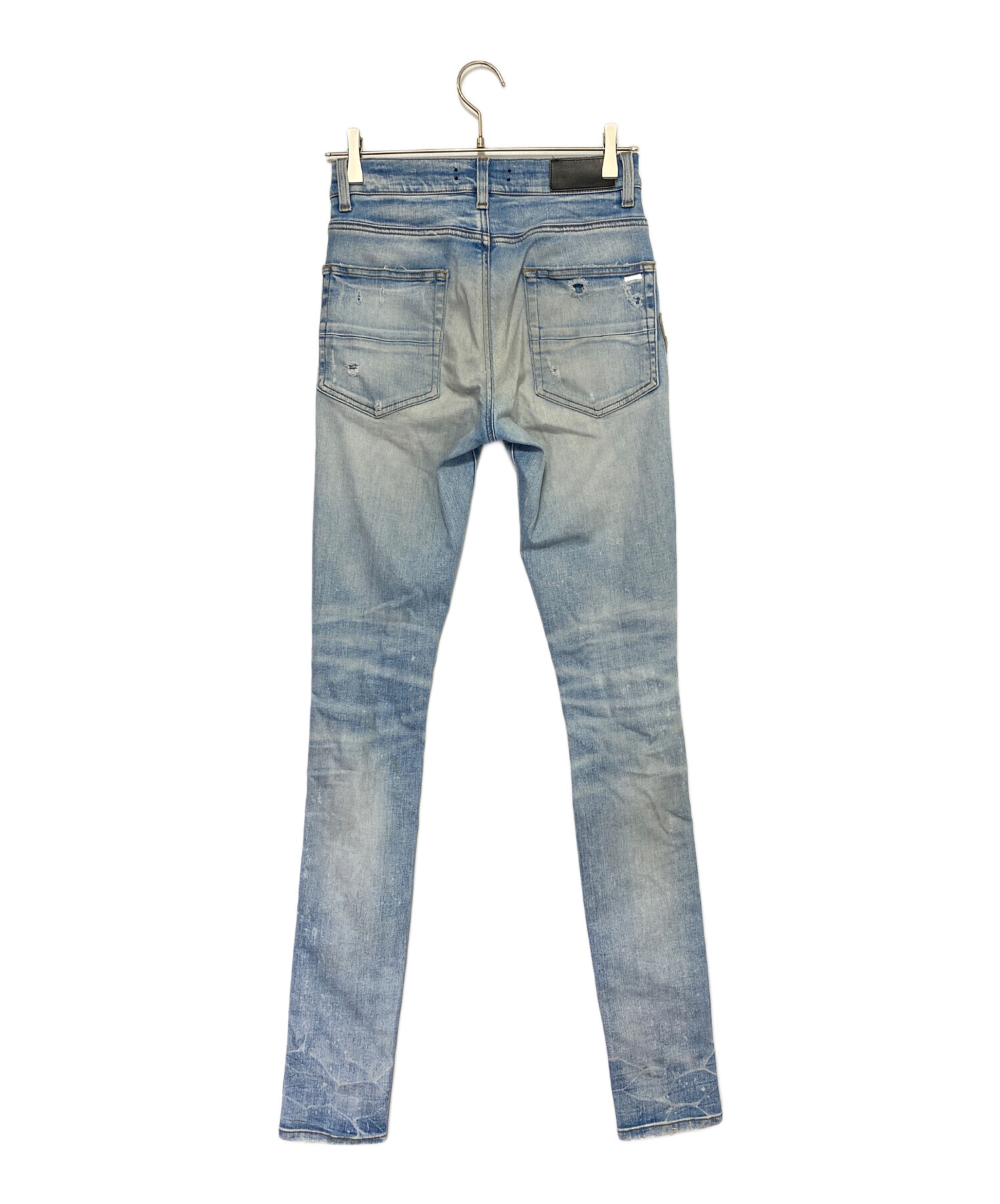 中古・古着通販】AMIRI (アミリ) ダメージワッペンスキニーパンツ 