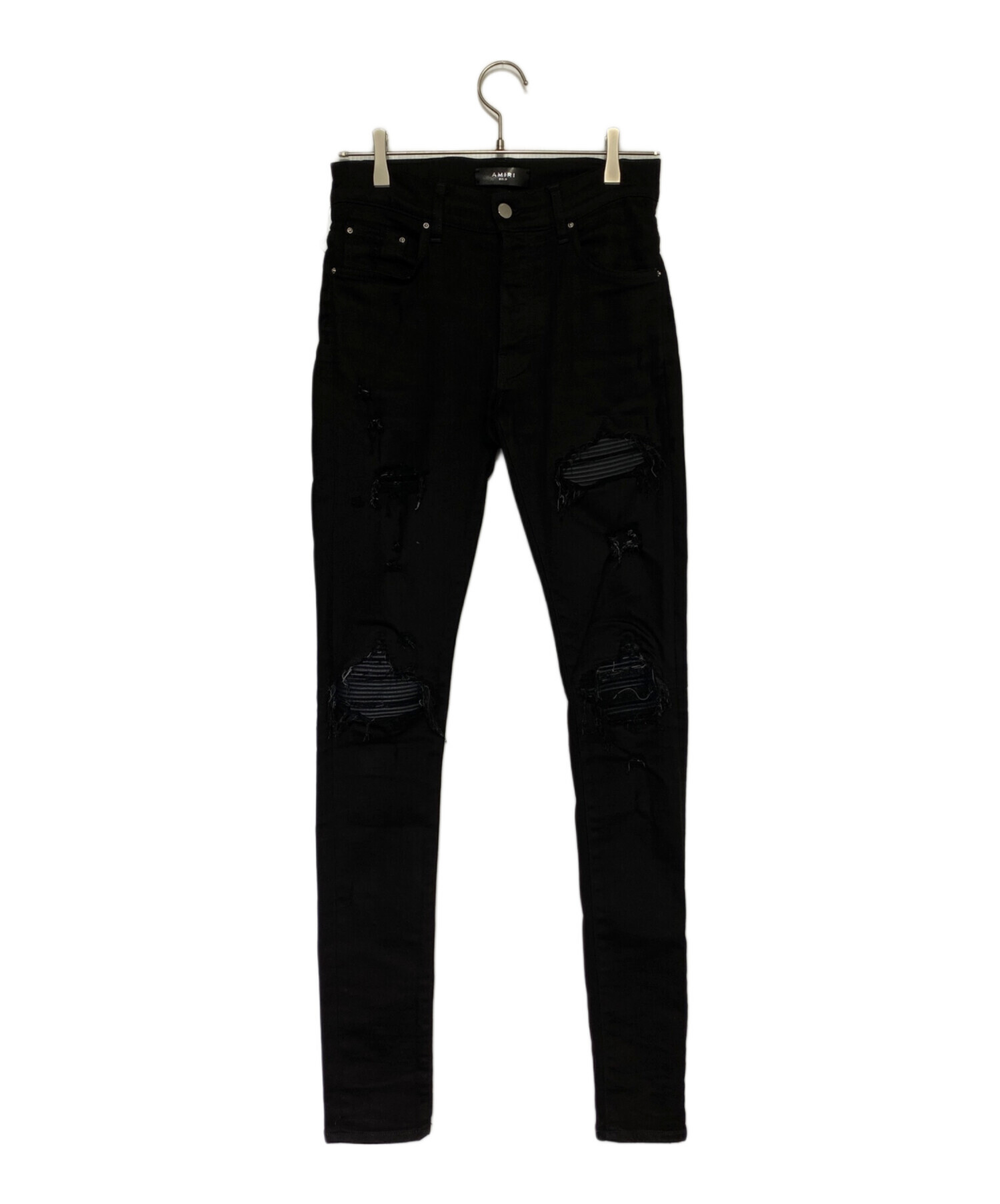 中古・古着通販】AMIRI (アミリ) MX1 蛇腹ダメージ加工 ボタンフライ