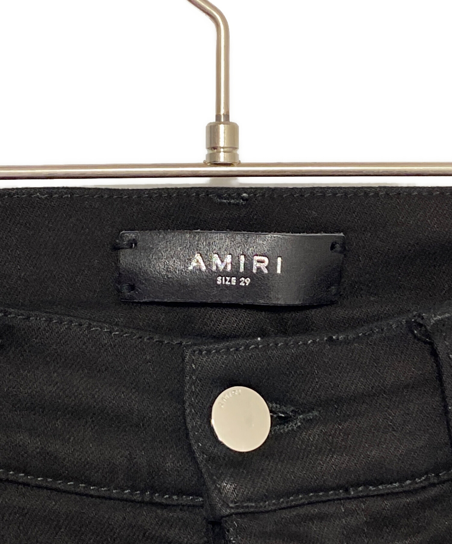 中古・古着通販】AMIRI (アミリ) MX1 蛇腹ダメージ加工 ボタンフライ