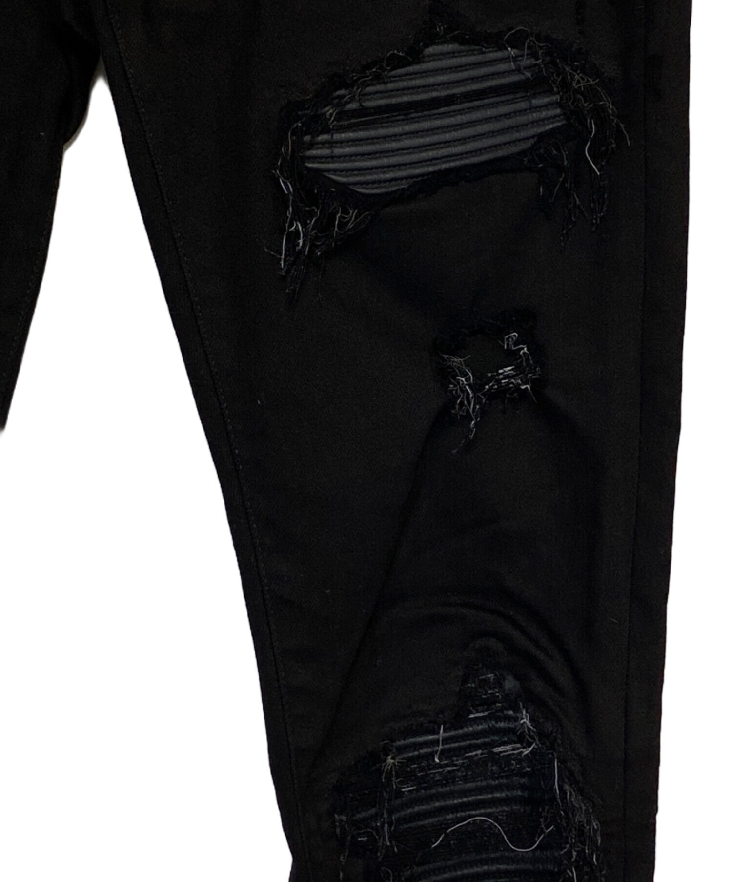 中古・古着通販】AMIRI (アミリ) MX1 蛇腹ダメージ加工 ボタンフライ