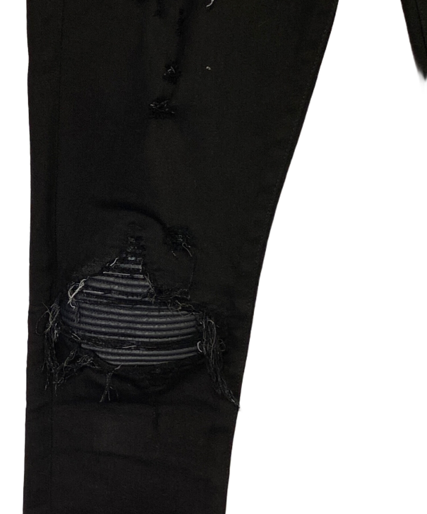 中古・古着通販】AMIRI (アミリ) MX1 蛇腹ダメージ加工 ボタンフライ