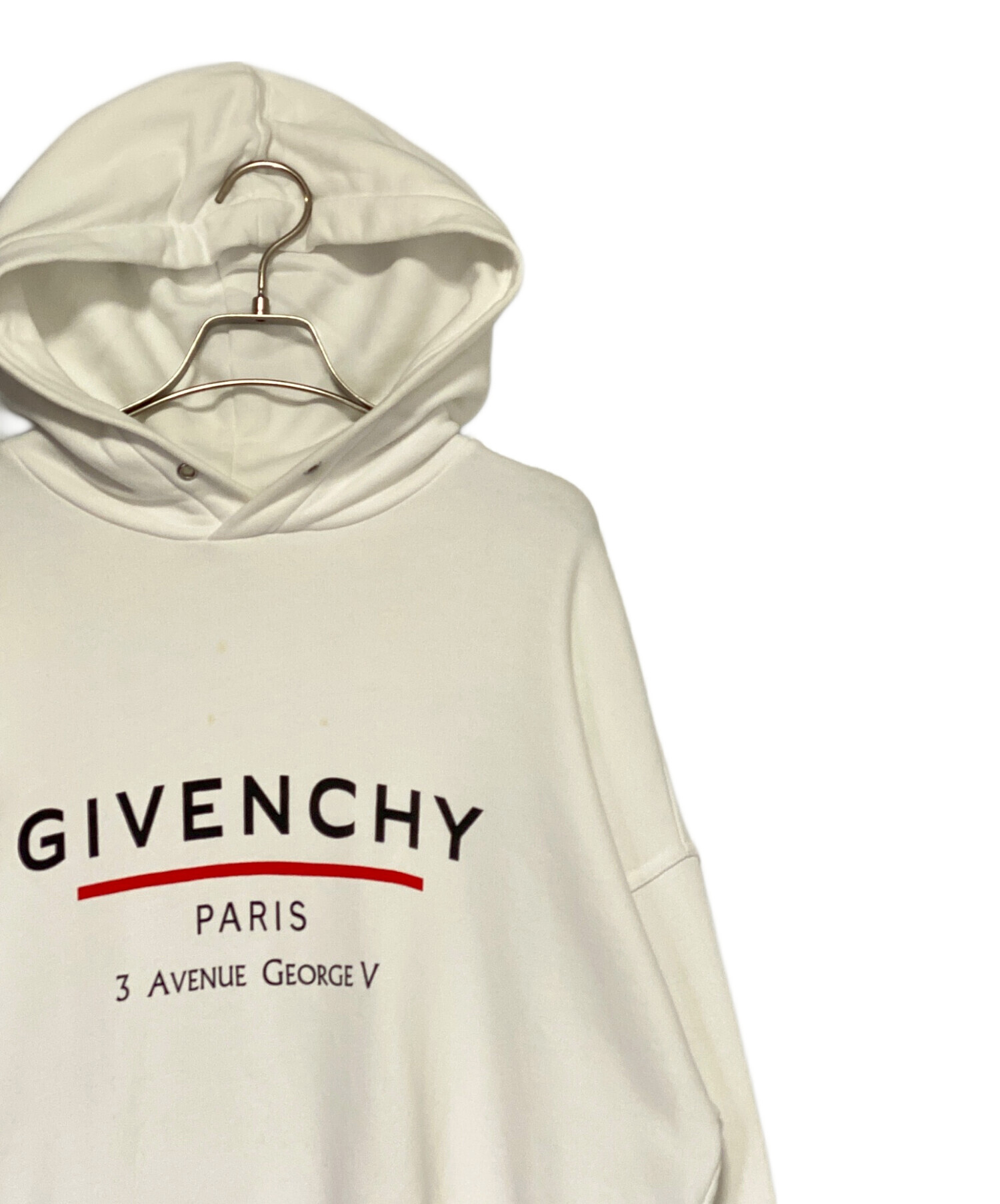 中古・古着通販】GIVENCHY (ジバンシィ) ロゴパーカー ホワイト