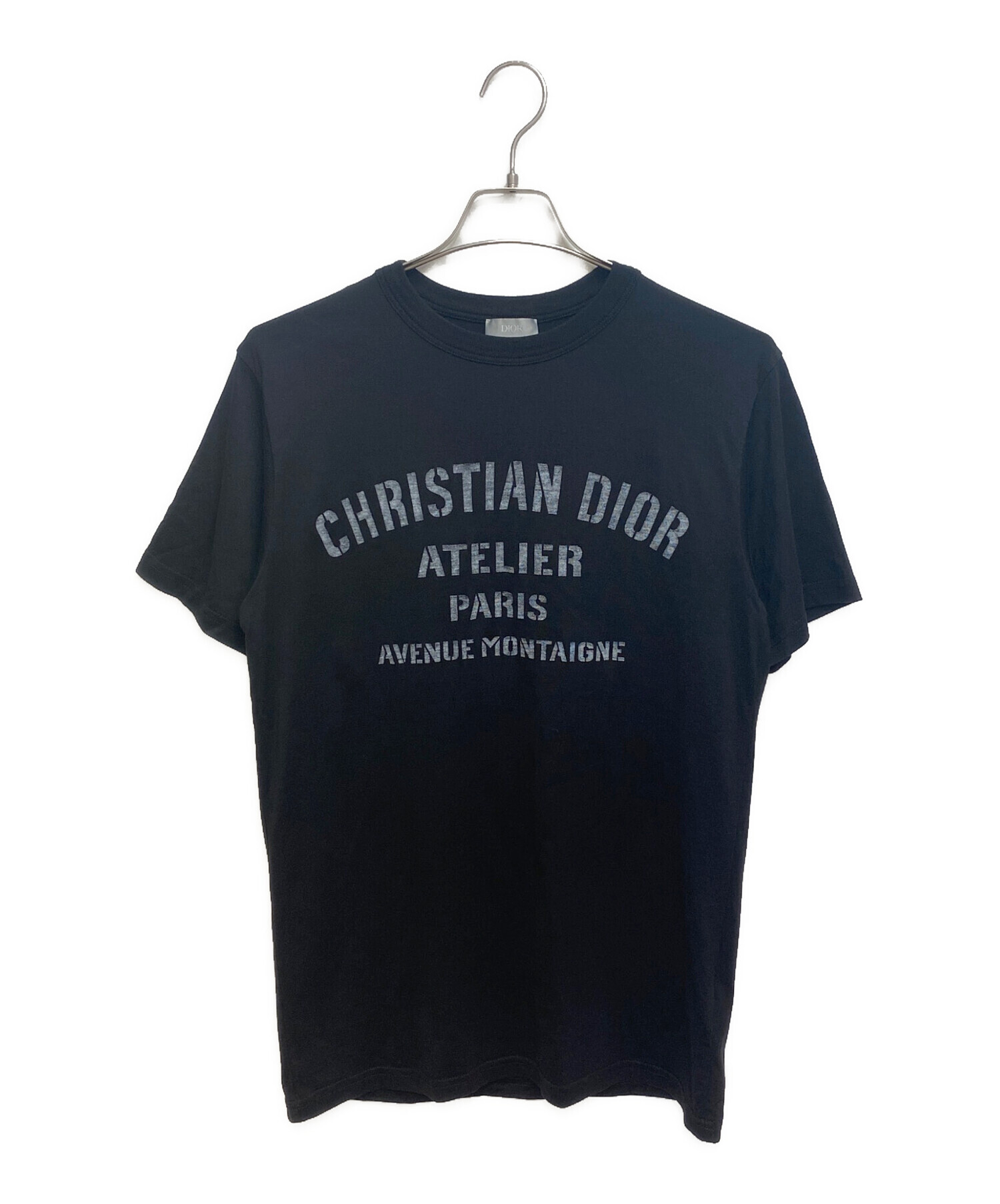 中古・古着通販】DIOR (ディオール) アトリエTシャツ ブラック サイズ 