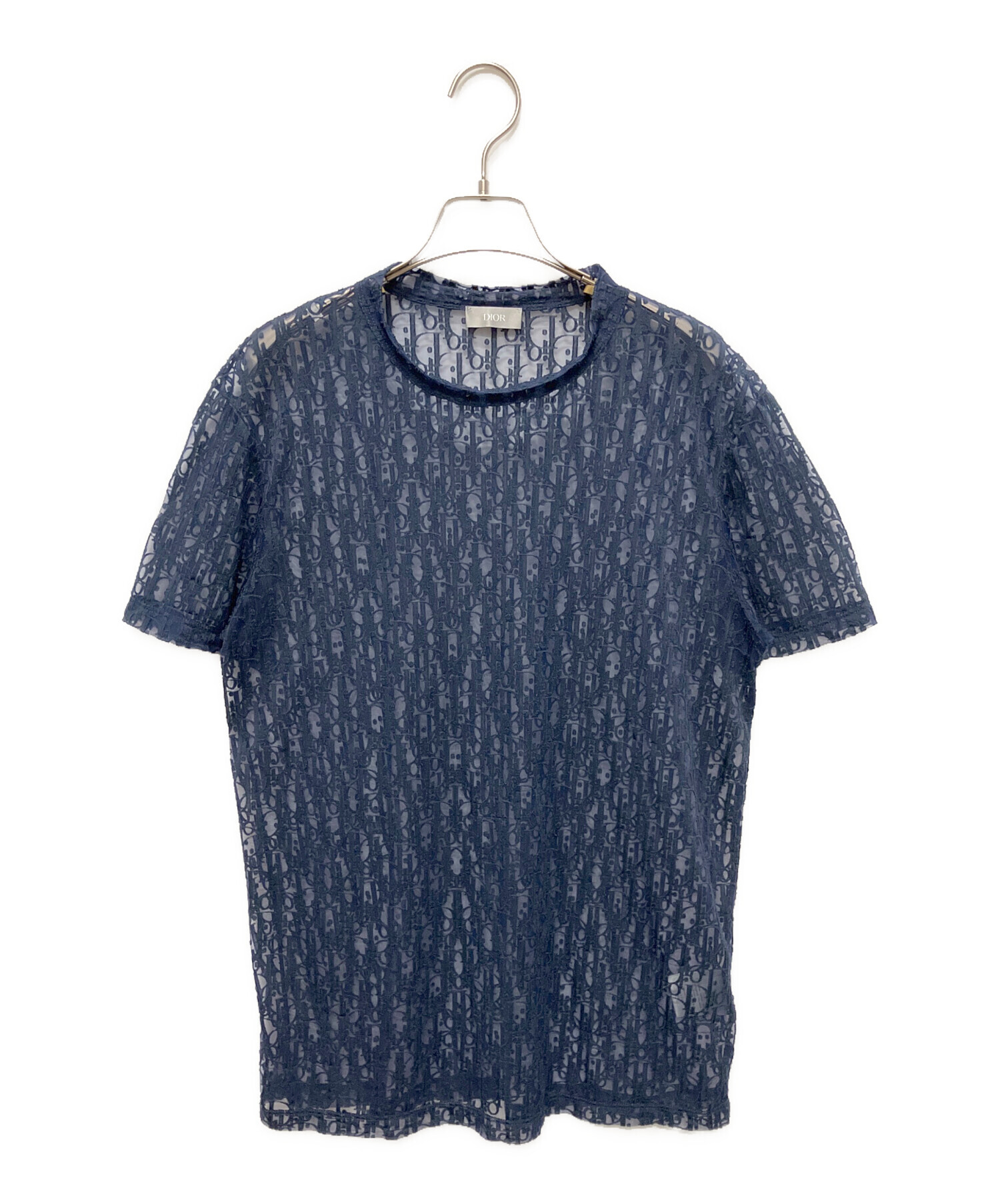 中古・古着通販Christian DIOR ディオール オブリーク 総柄 シースルー