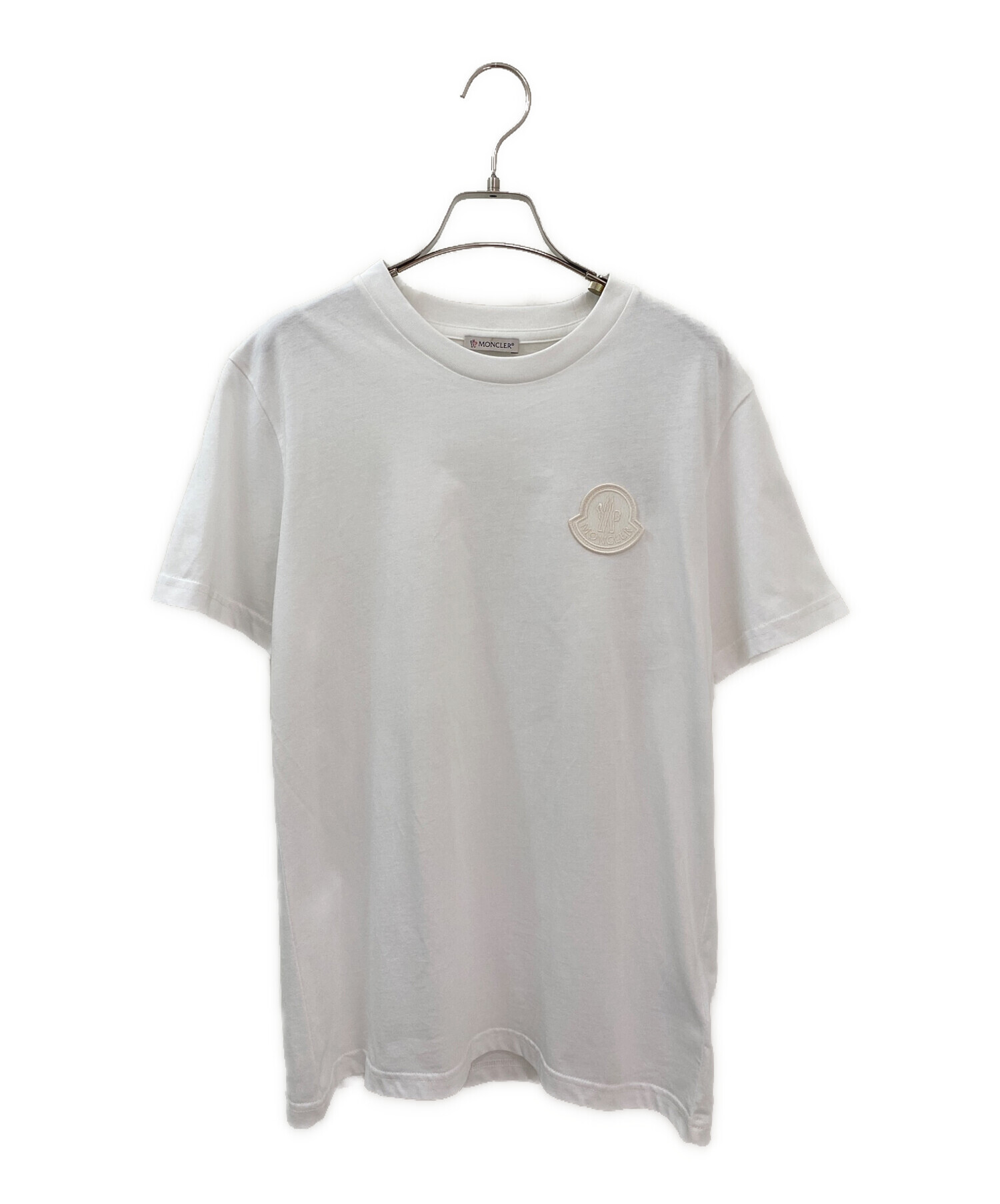 中古・古着通販】MONCLER (モンクレール) ロゴワッペンTシャツ 