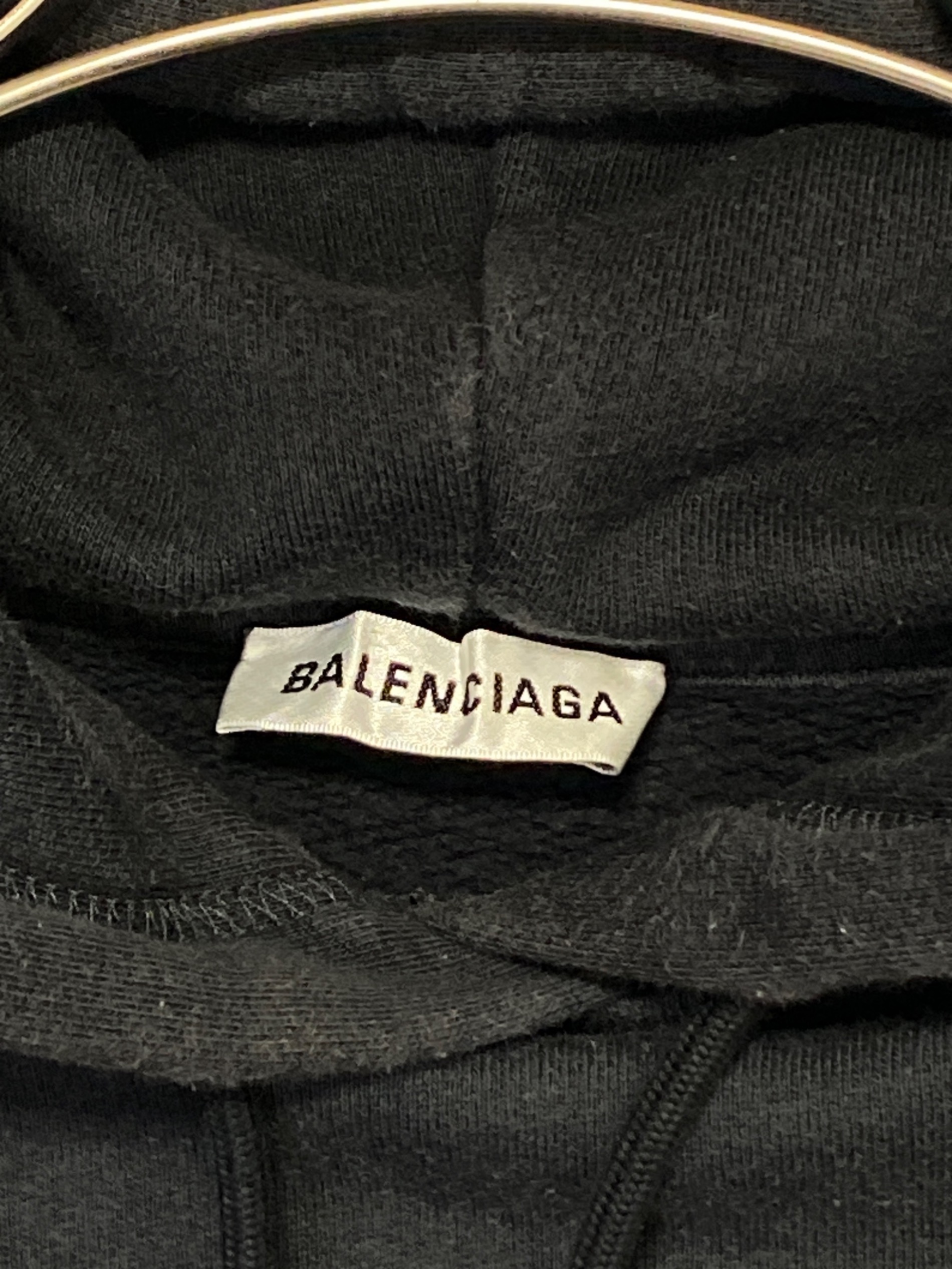 中古・古着通販】BALENCIAGA (バレンシアガ) バックロゴパーカー 