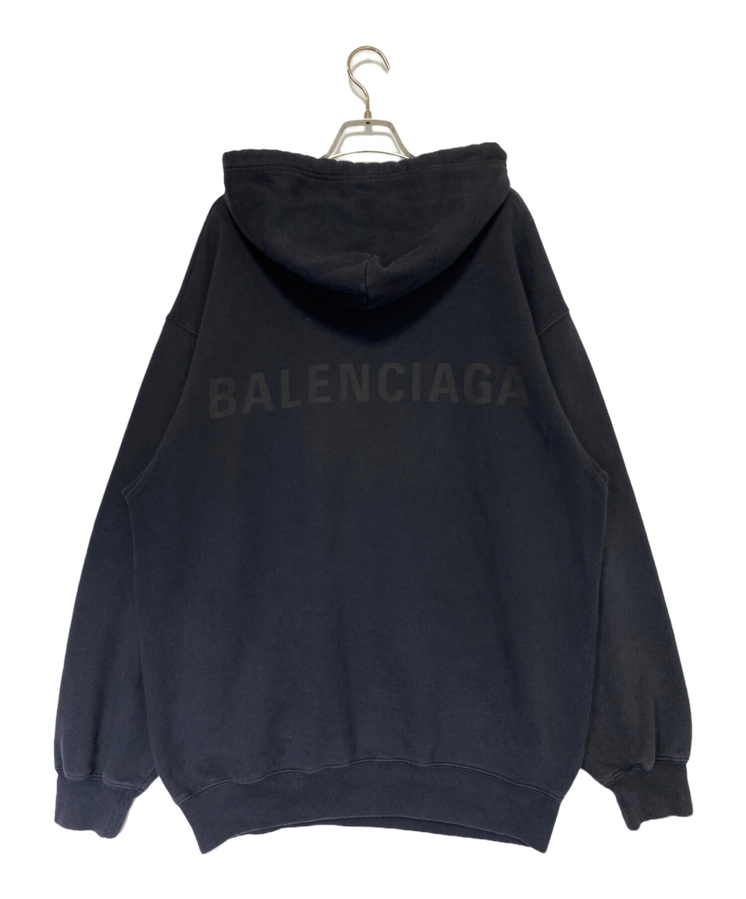 中古・古着通販】BALENCIAGA (バレンシアガ) バックロゴパーカー