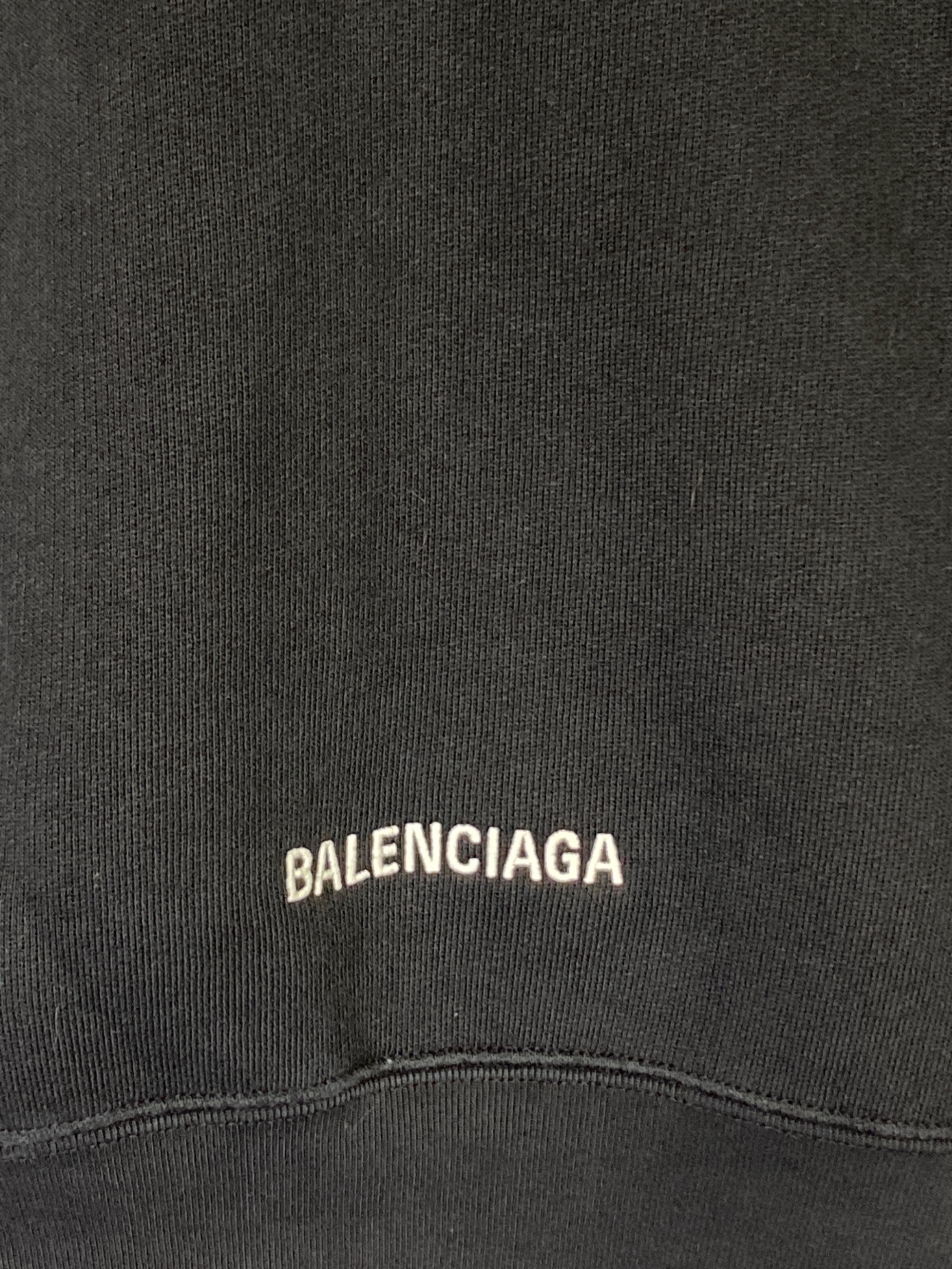 中古・古着通販】BALENCIAGA (バレンシアガ) バックロゴジップパーカー