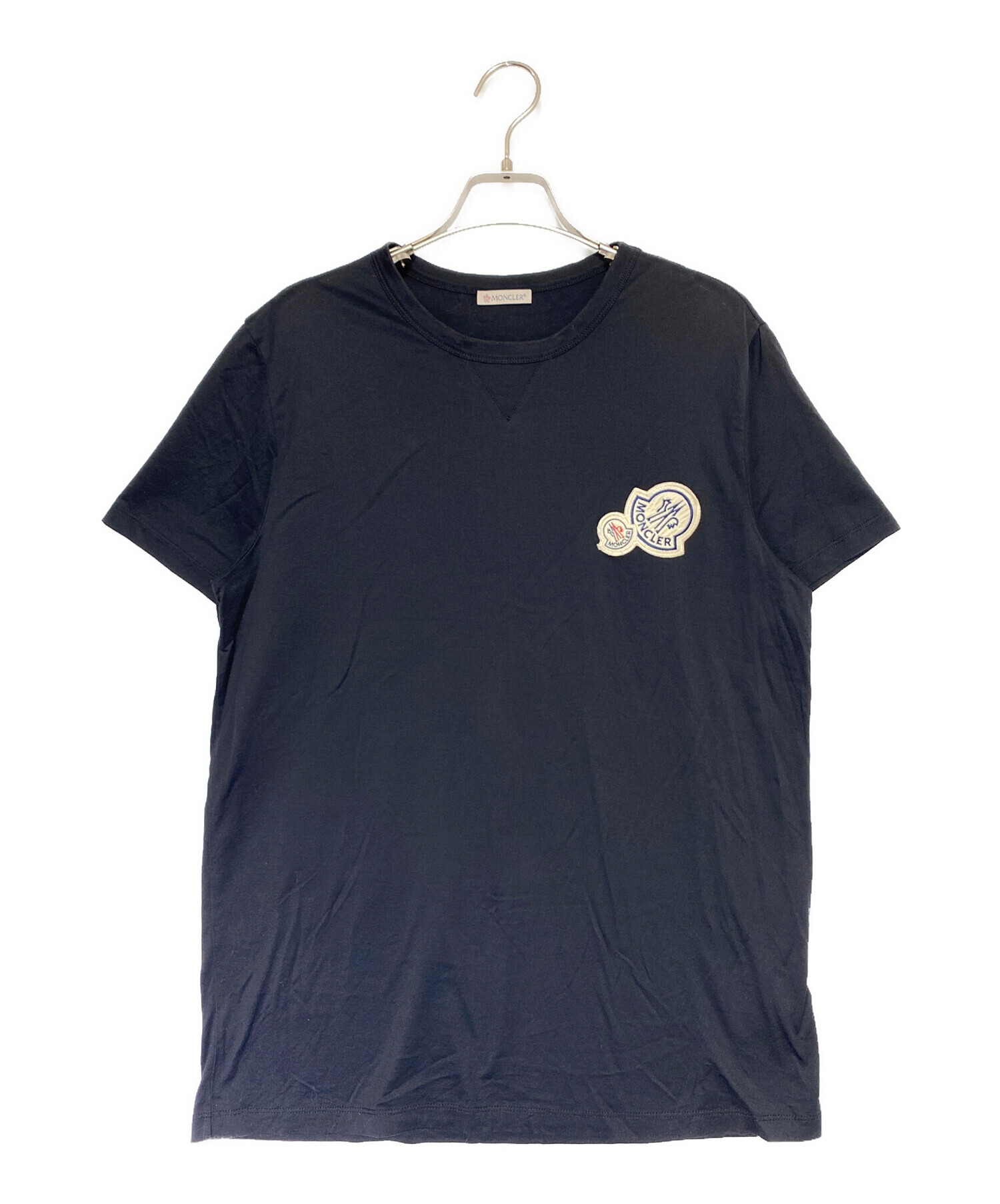 中古・古着通販】MONCLER (モンクレール) MAGLIA T-SHIRT ブラック