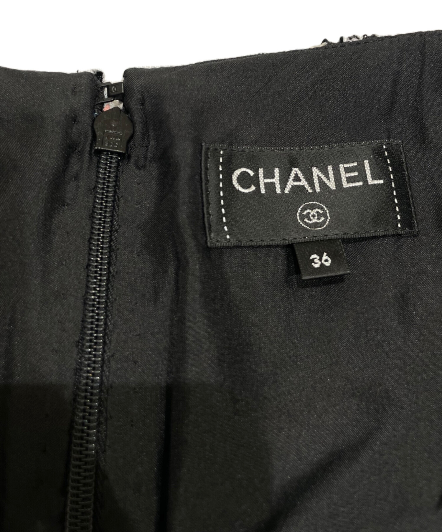 CHANEL ツイードスカート サイズ36