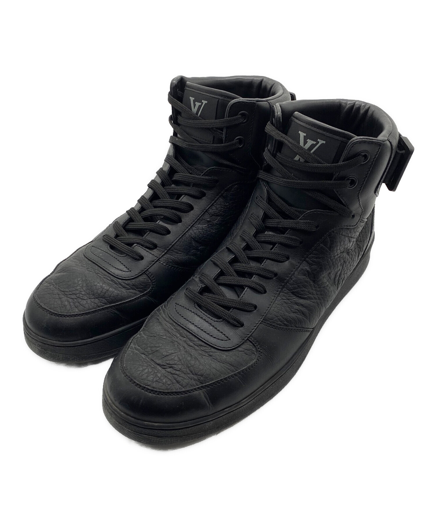 LOUIS VUITTON ブラックスニーカーサイズ7.5