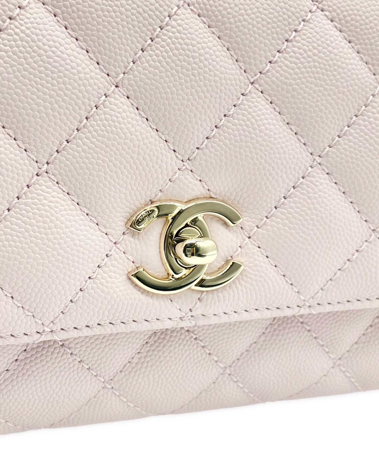 中古・古着通販】CHANEL (シャネル) ココハンドルショルダーバッグ 