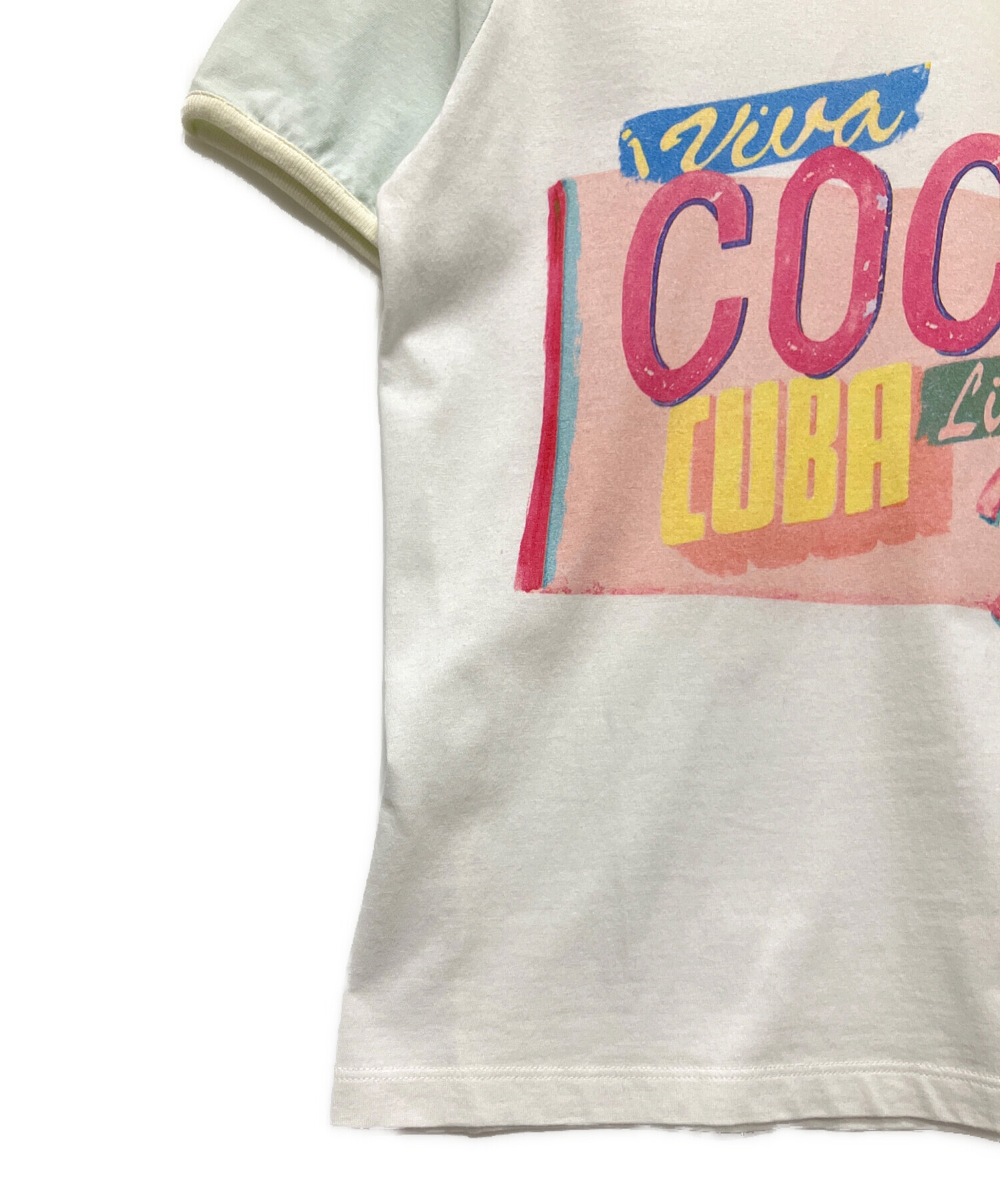 CHANEL ココキューバ Tシャツ Sシャネル CCマーク シャネル 中古・古着通販】CHANEL (シャネル) COCO CUBA Tシャツ ホワイト