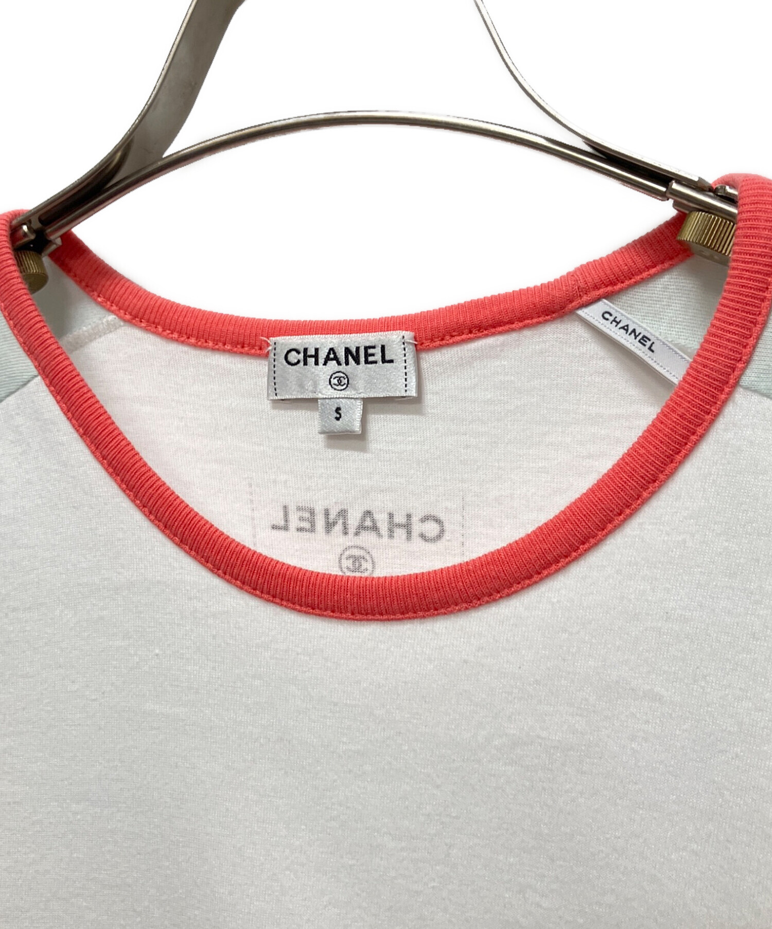 中古・古着通販】CHANEL (シャネル) COCO CUBA Tシャツ ホワイト