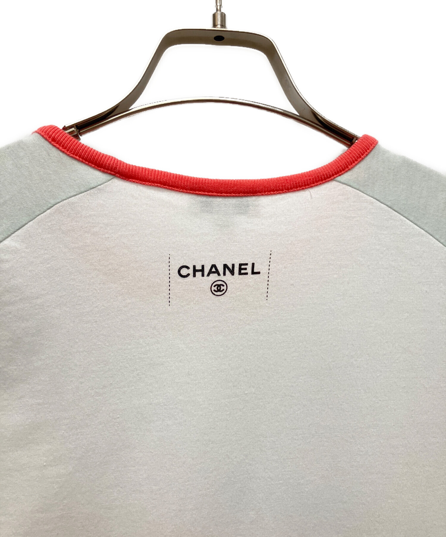 中古・古着通販】CHANEL (シャネル) COCO CUBA Tシャツ ホワイト