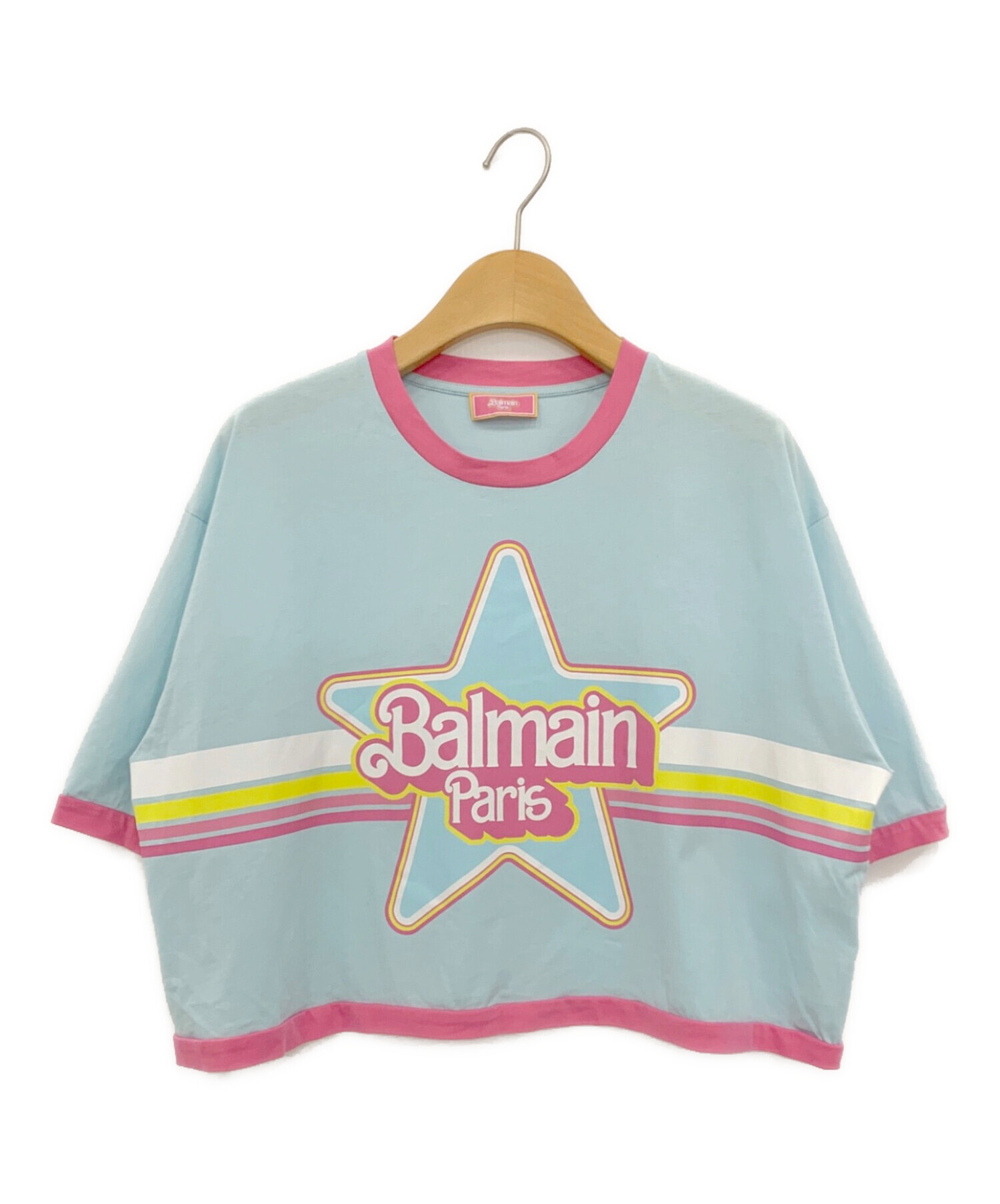 中古・古着通販】BALMAIN (バルマン) Barbie (バービー) Cropped T