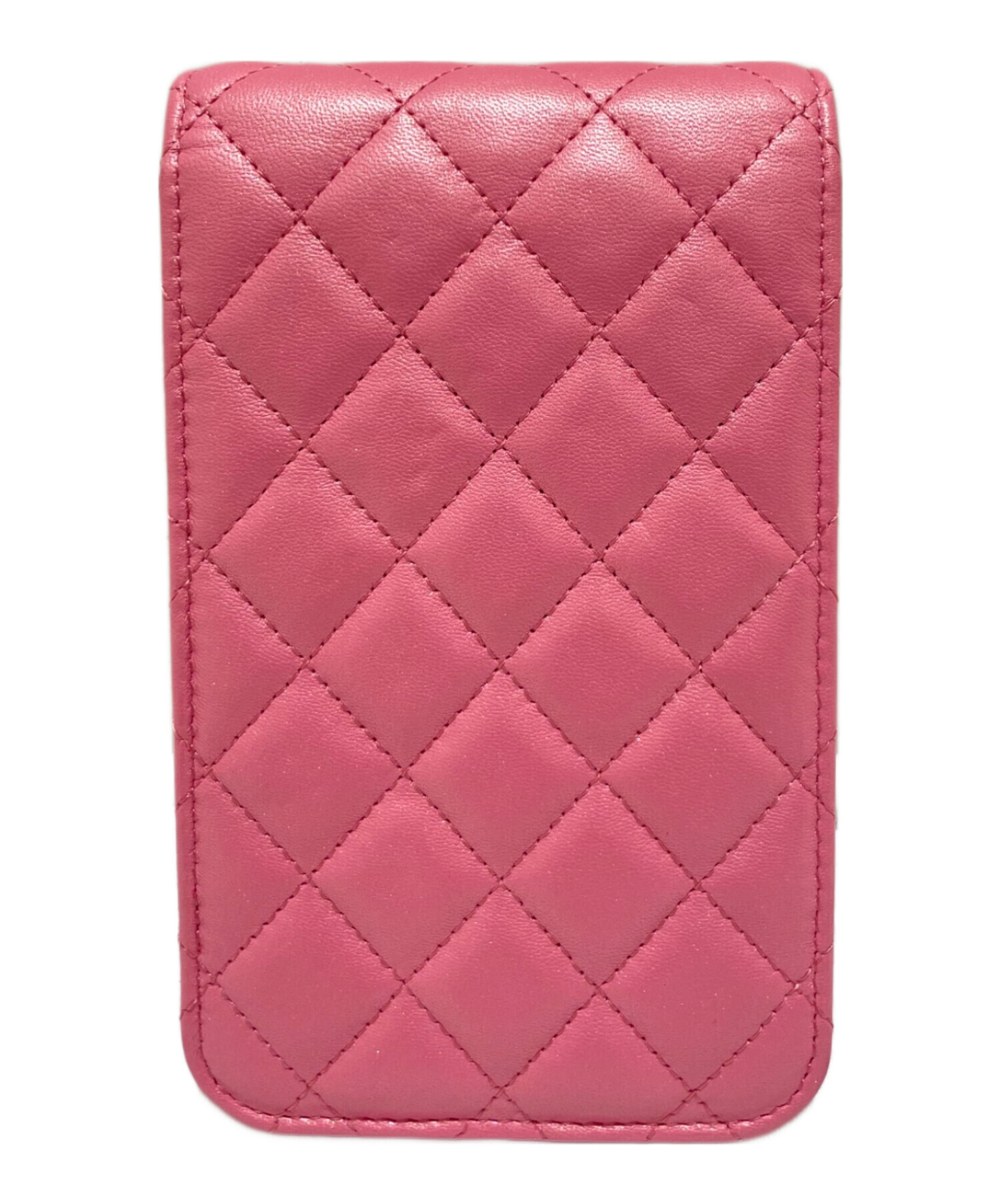 中古・古着通販】CHANEL (シャネル) フォンケース ピンク｜ブランド