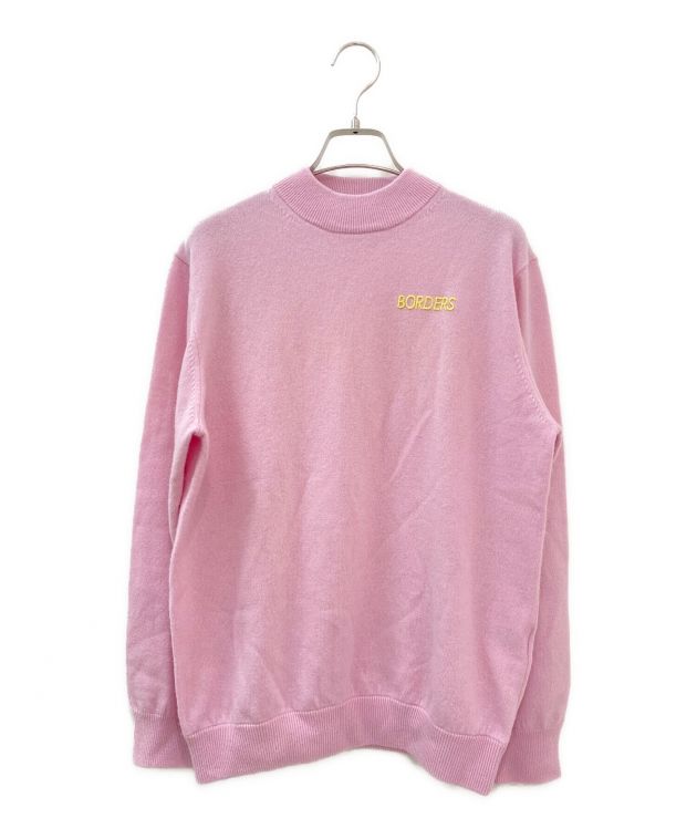 BORDERS & BALCONY ボーダーズアットバルコニー　ニット ピンク 中古・古着通販】BORDERS at BALCONY (ボーダーズアットバルコニー