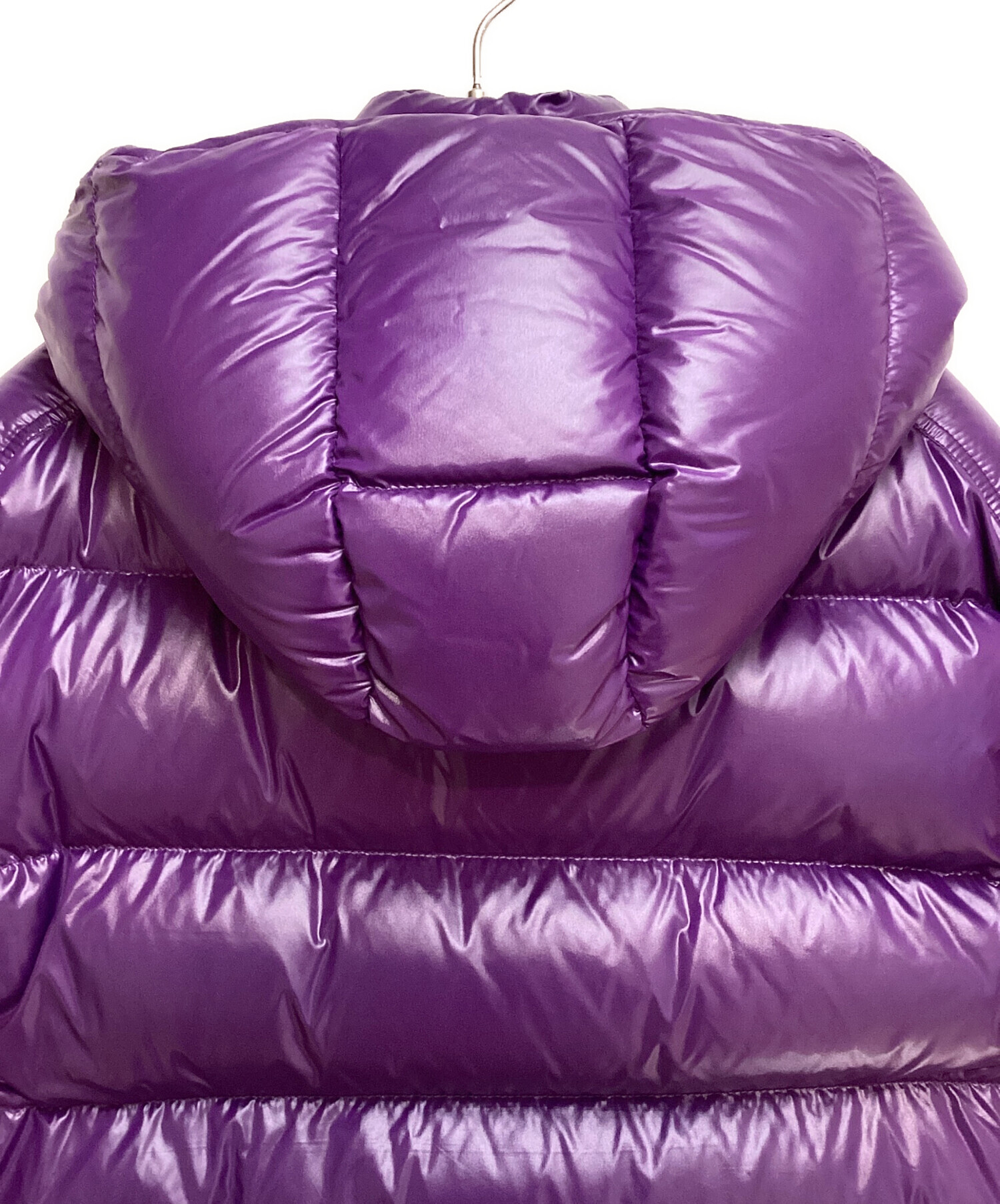 MONCLER ダウンベスト パープル モンクレール ダウン maya 中古・古着通販】MONCLER (モンクレール) MAYA（マヤ）/Down jacket