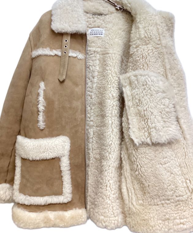 【未使用級タグ付】Martin Margiela コラボ ムートンコート 中古・古着通販】Maison Margiela (メゾンマルジェラ) mouton coat