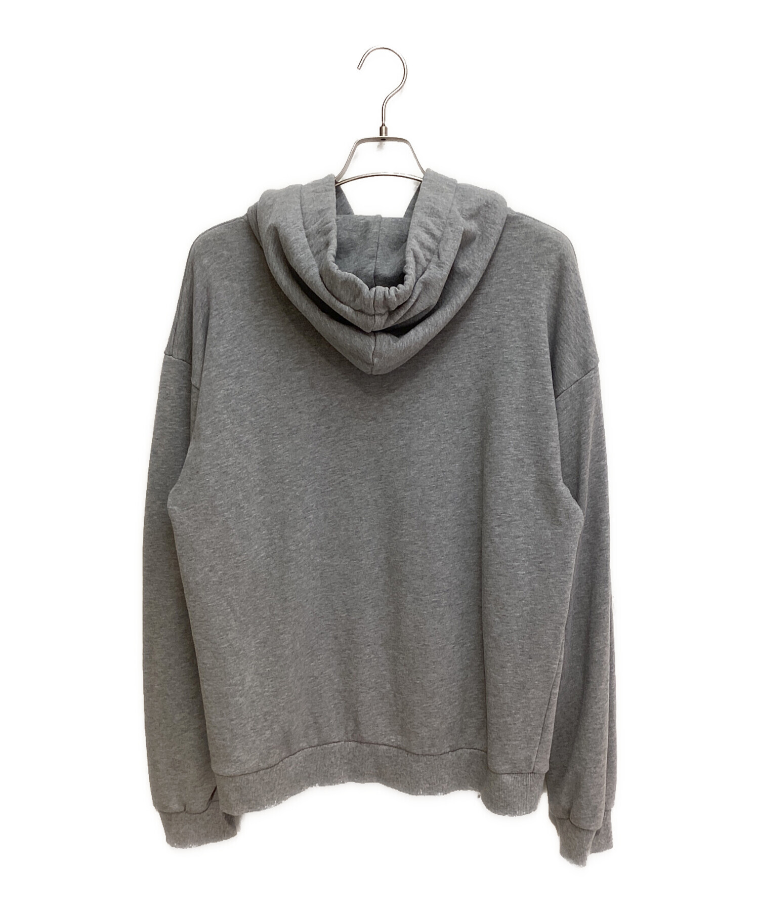 中古・古着通販】CELINE (セリーヌ) ロゴドローコードパーカー グレー