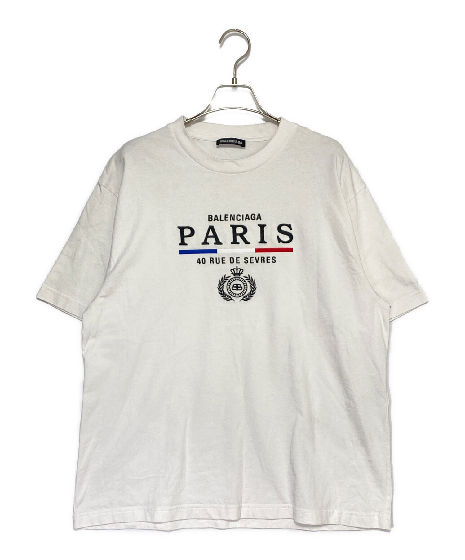 中古・古着通販】BALENCIAGA (バレンシアガ) PARIS FLAG REGULAR T 