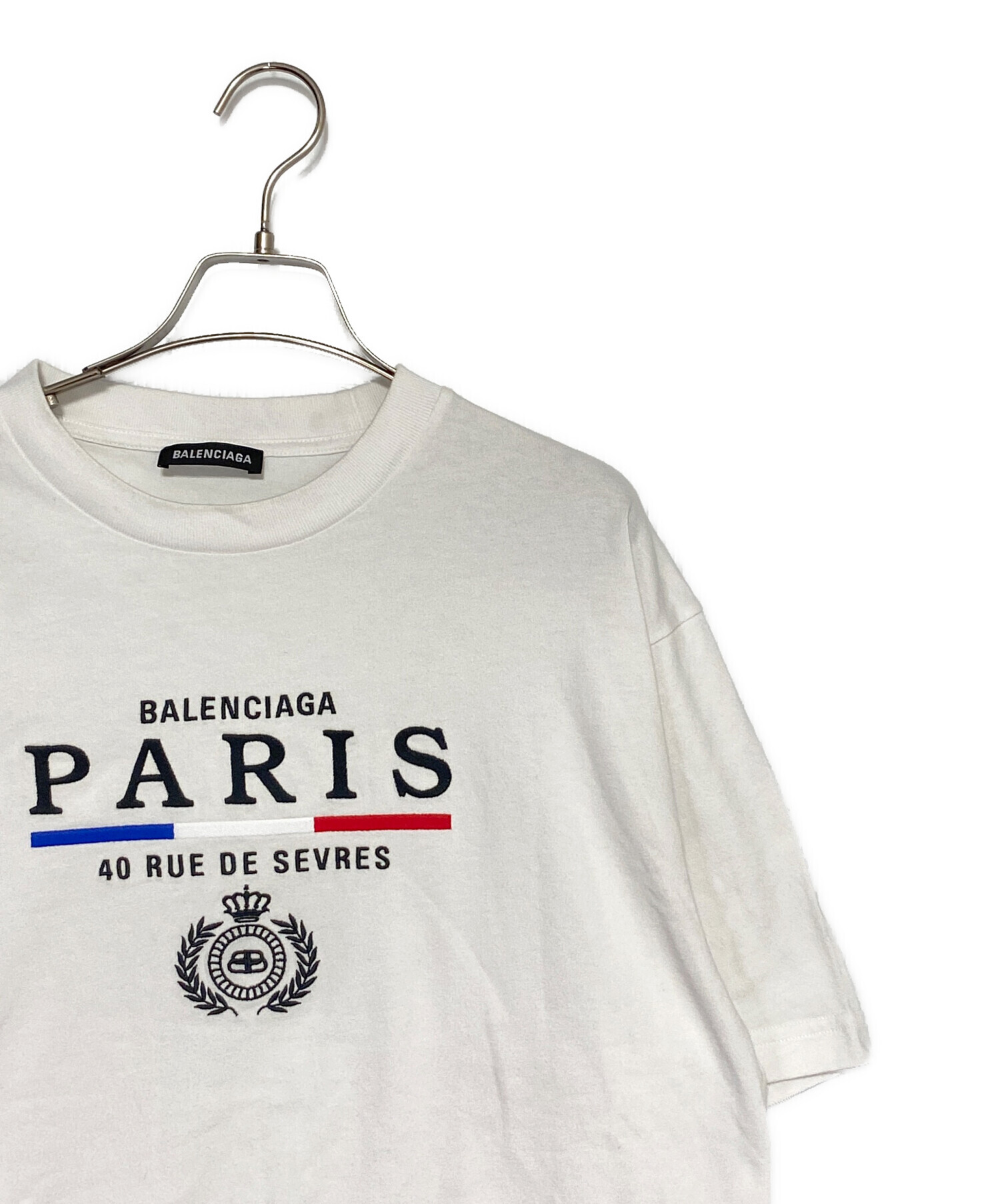 中古・古着通販】BALENCIAGA (バレンシアガ) PARIS FLAG REGULAR T 