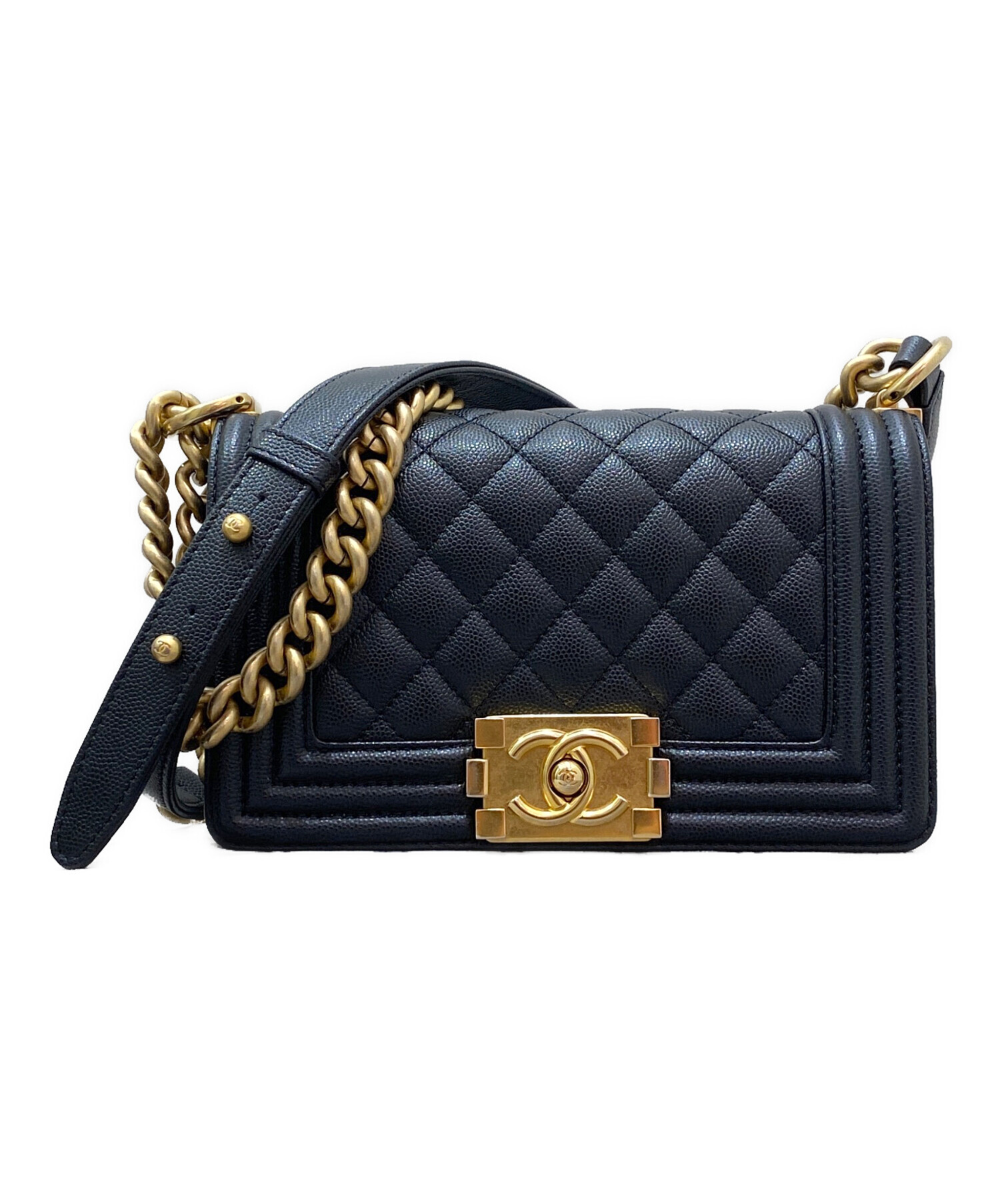 中古・古着通販】CHANEL (シャネル) ボーイシャネルチェーンショルダー
