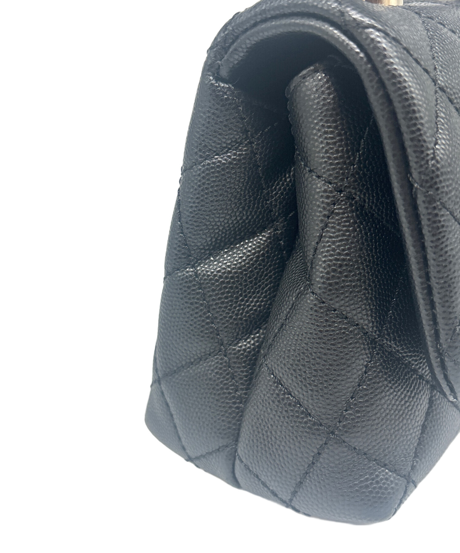中古・古着通販】CHANEL (シャネル) ココハンドル 19 XXS ブラック