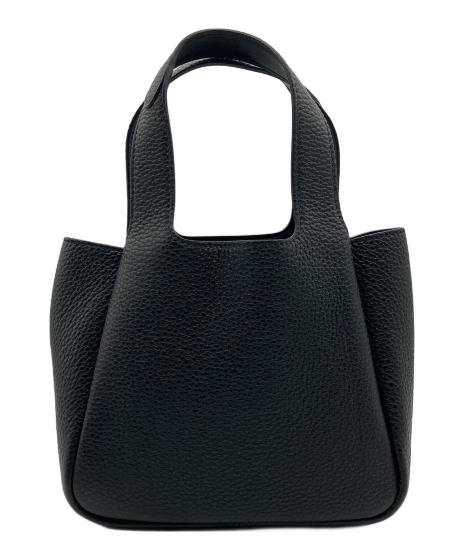 中古・古着通販】PRADA (プラダ) レタリングロゴ レザーハンドバッグ 