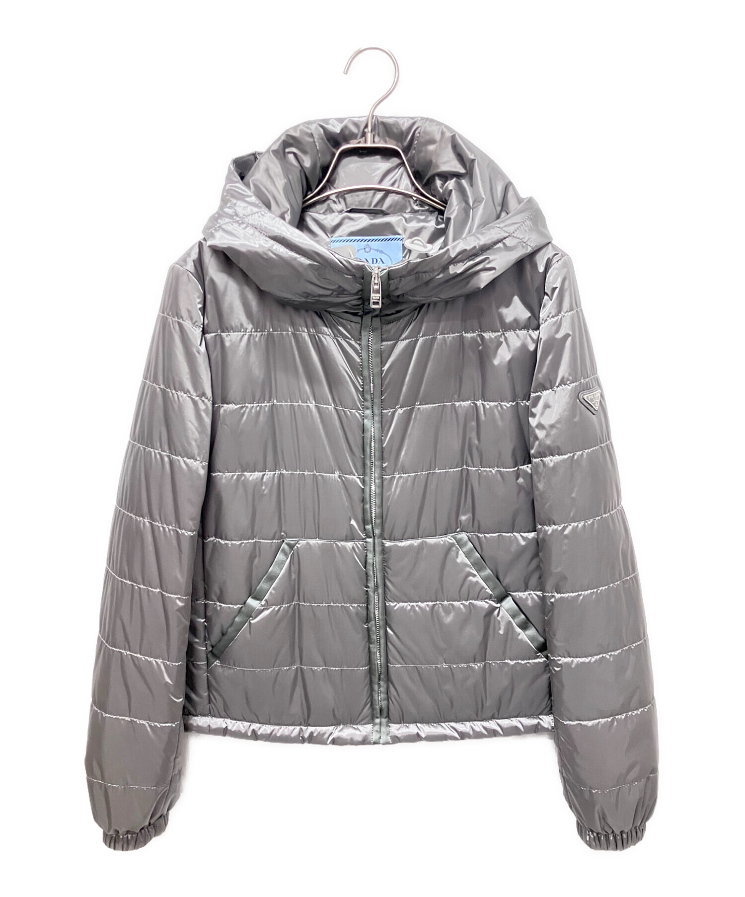 中古・古着通販】PRADA (プラダ) トライアングルロゴ中綿ジャケット 