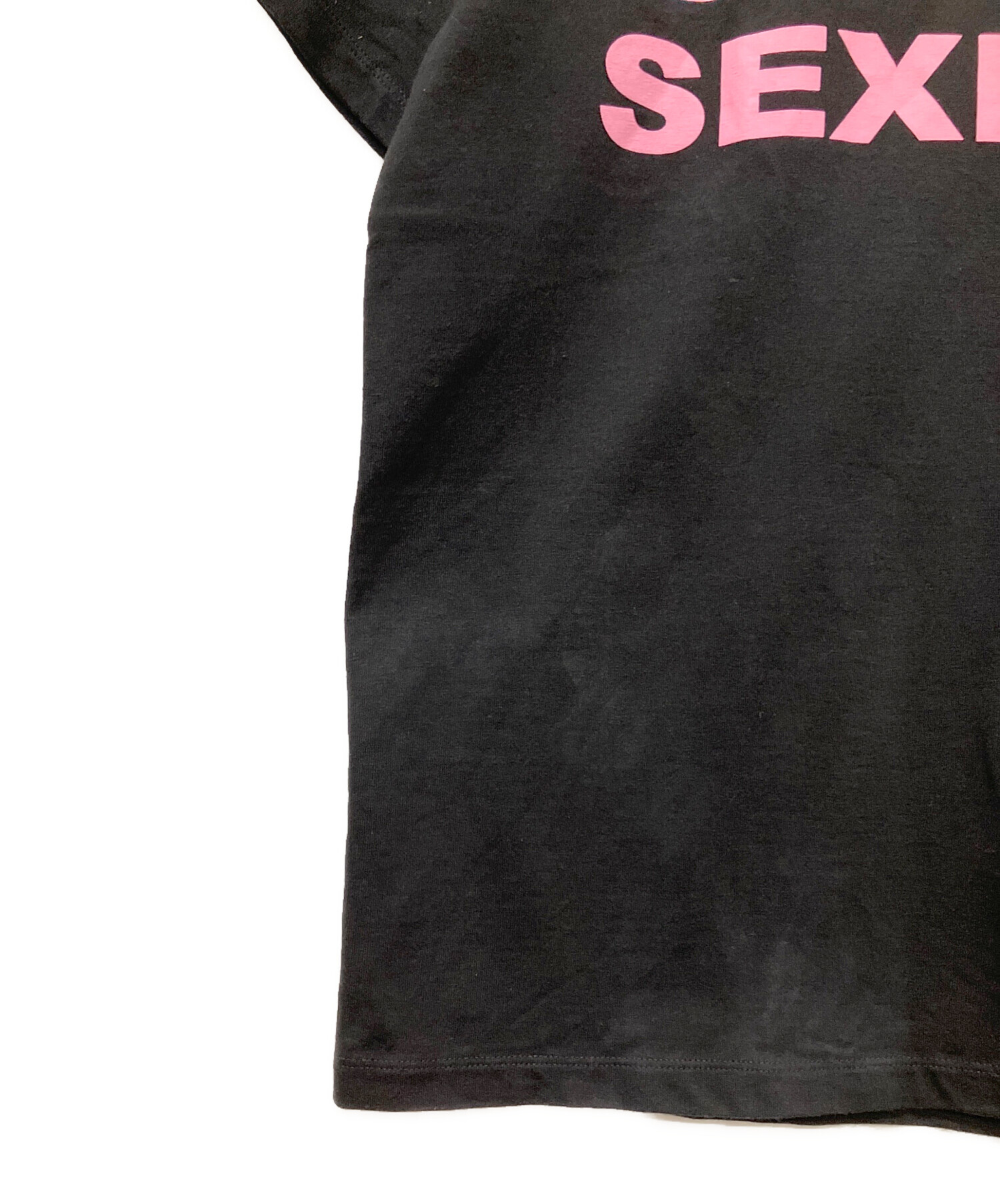 中古・古着通販】GUCCI (グッチ) SEXINESS Tシャツ ブラック サイズ:XS 