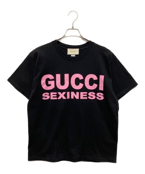 中古・古着通販】GUCCI (グッチ) SEXINESS Tシャツ ブラック サイズ:XS 