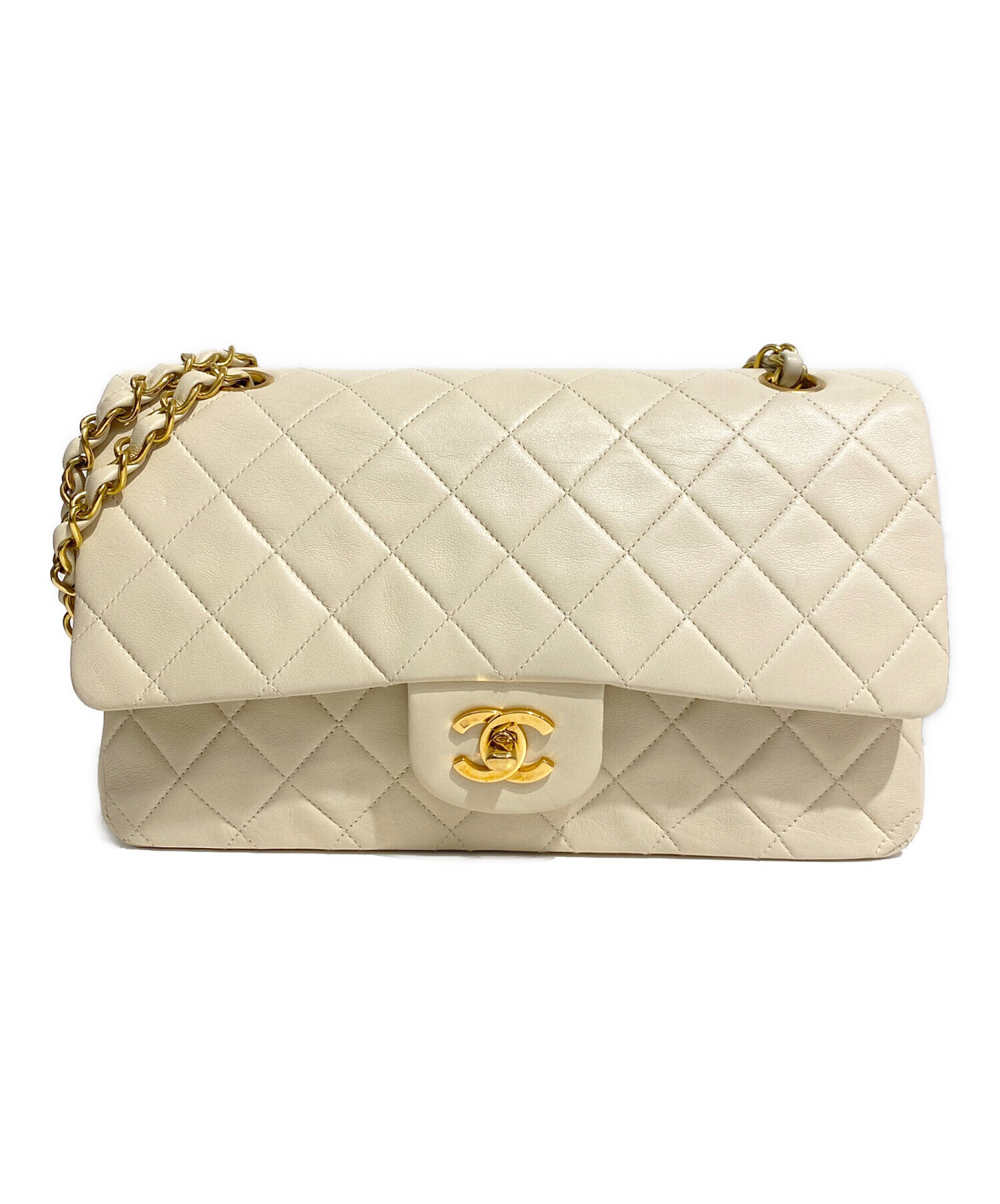 中古・古着通販】CHANEL (シャネル) マトラッセ25 /Wフラップチェーン 