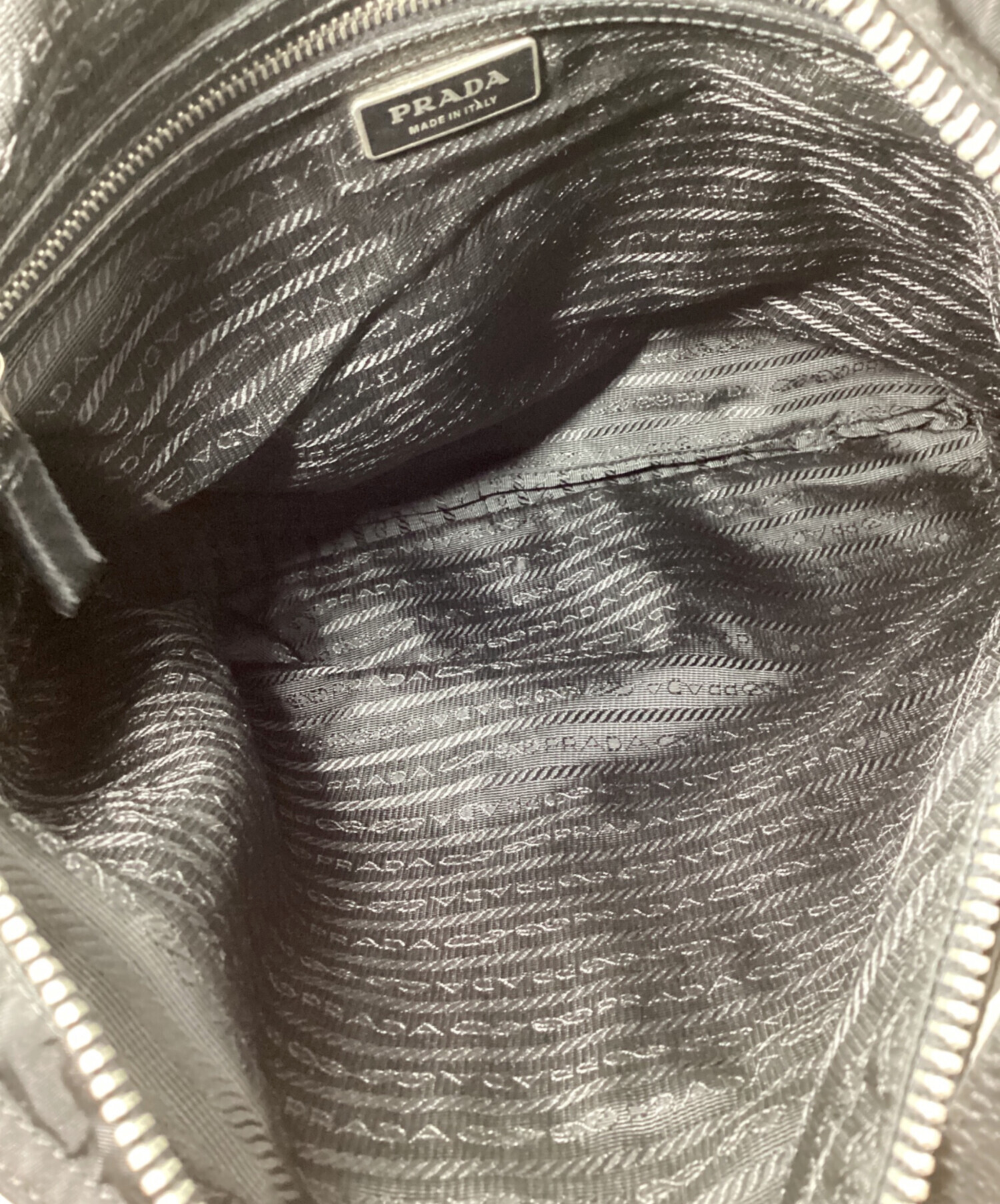 中古・古着通販】PRADA (プラダ) Nylon shoulder bag（ナイロン