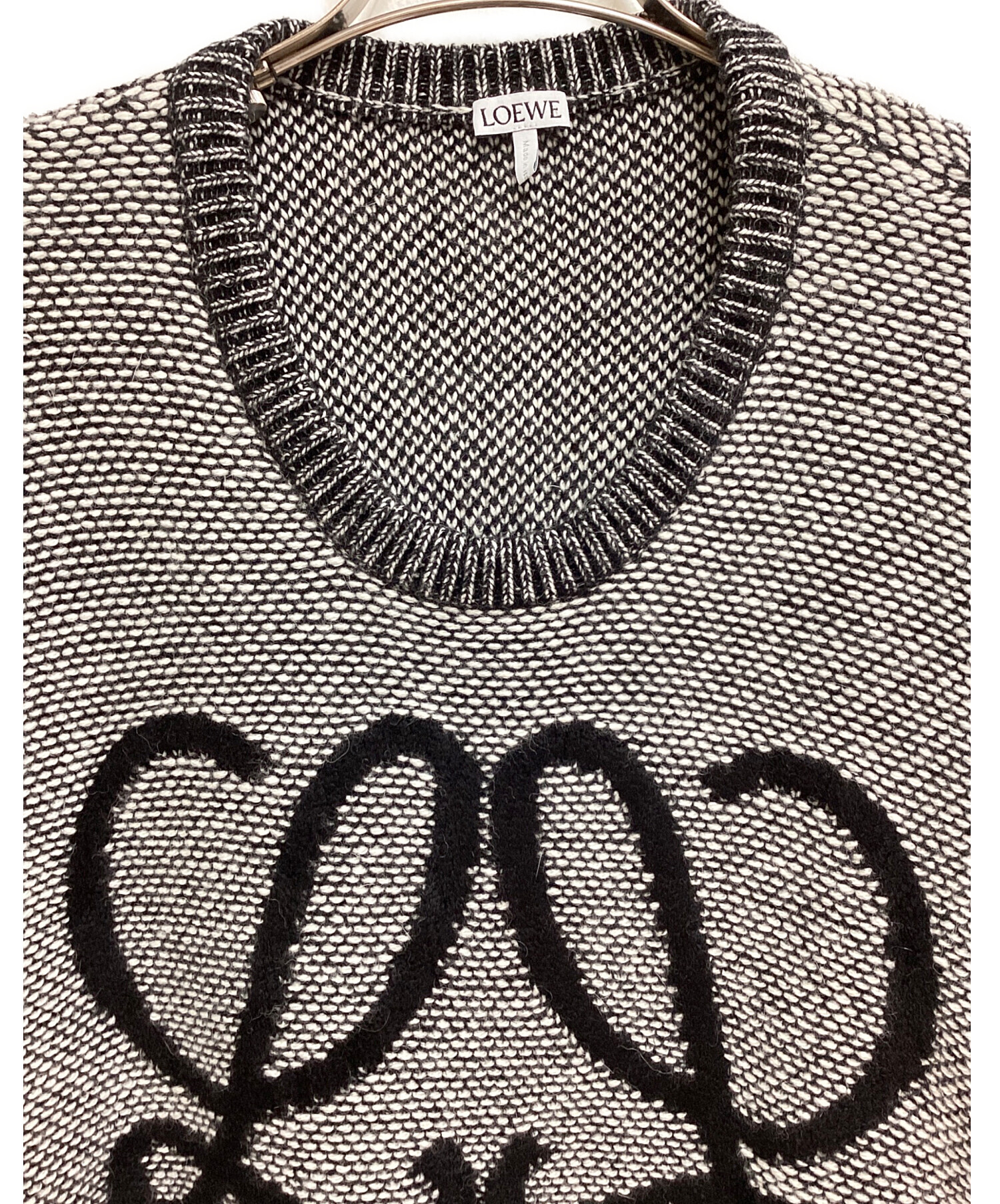 中古・古着通販】LOEWE (ロエベ) Loewe Anagram Alpaca Knit (ロエベ