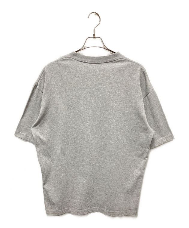 中古・古着通販】BALENCIAGA (バレンシアガ) ロゴ刺繍 Tシャツ グレー