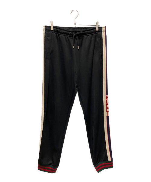 GUCCI (グッチ) コットンシックスティーズパンツ サイドライン 中古・古着通販】GUCCI (グッチ) サイドラインテクニカルトラック