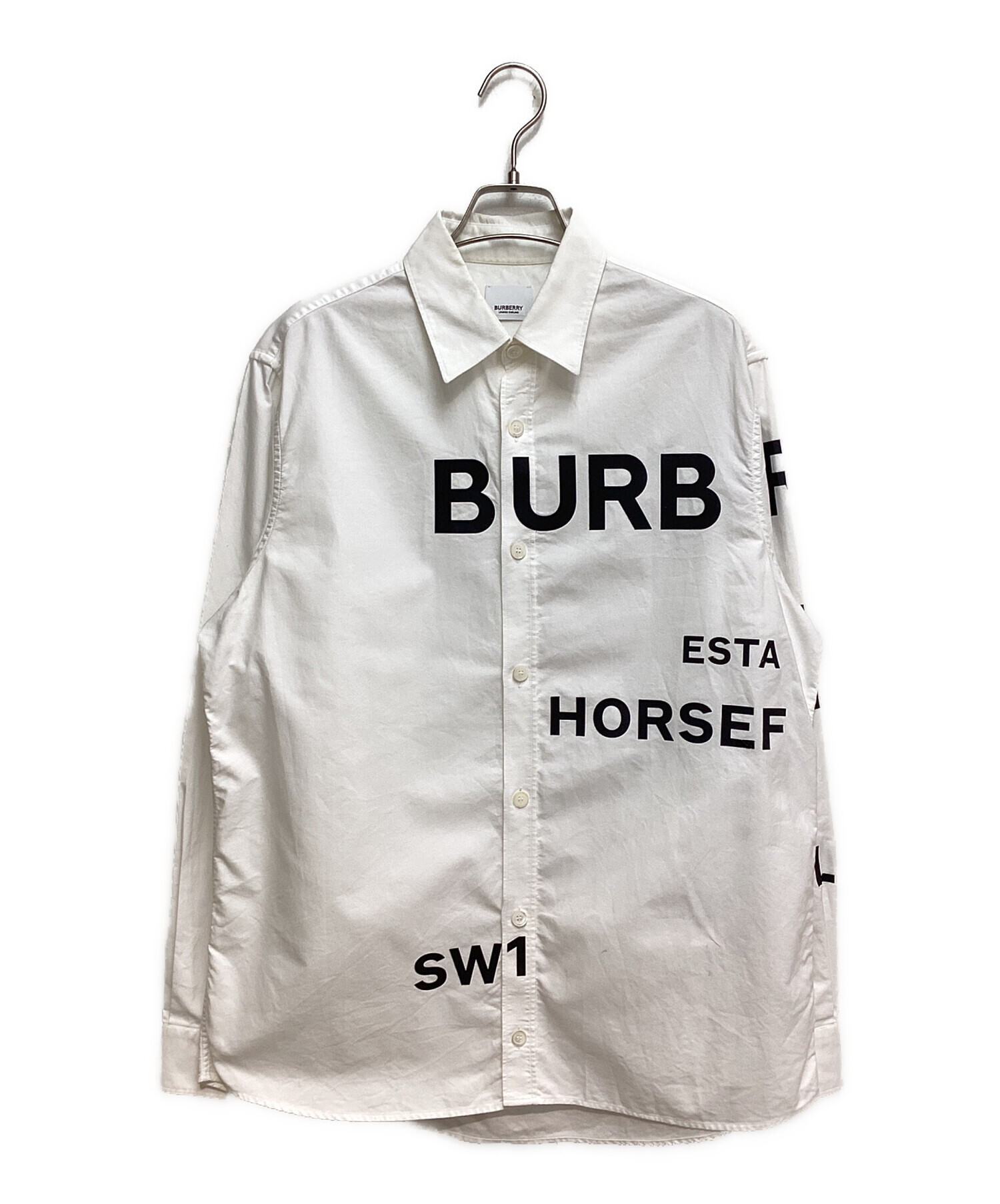 中古・古着通販】BURBERRY (バーバリー) ホースフェリープリントシャツ