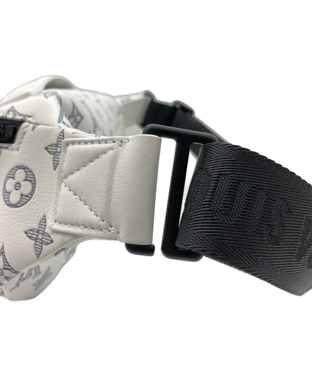 Louis Vuitton ボディバッグ ホワイト モノグラム 中古・古着通販】LOUIS VUITTON (ルイ ヴィトン) ボディーバッグ