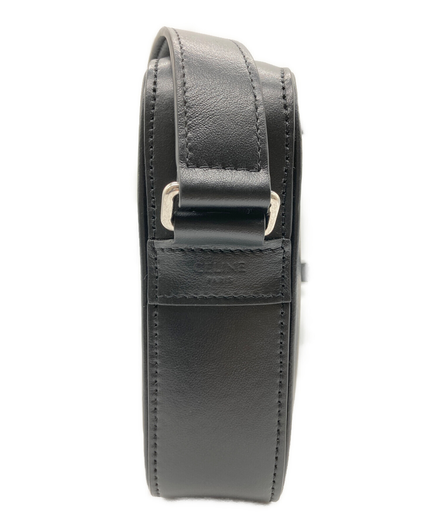 セリーヌ CELINE ミディアムメッセンジャー 194503DOT.38SI ショルダーバッグ カーフ ブラック 黒 ユニセックス【中古】【ABランク】 セリーヌ CELINE ミディアムメッセンジャー 194503DOT.38SI ショルダー