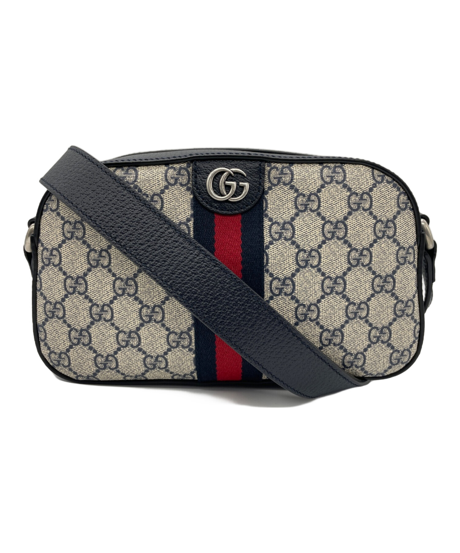 021 GUCCI ショルダーバッグ 斜めがけ GGスプリーム PVC ws5 中古・古着通販】GUCCI (グッチ) ショルダーバッグ GGスプリーム