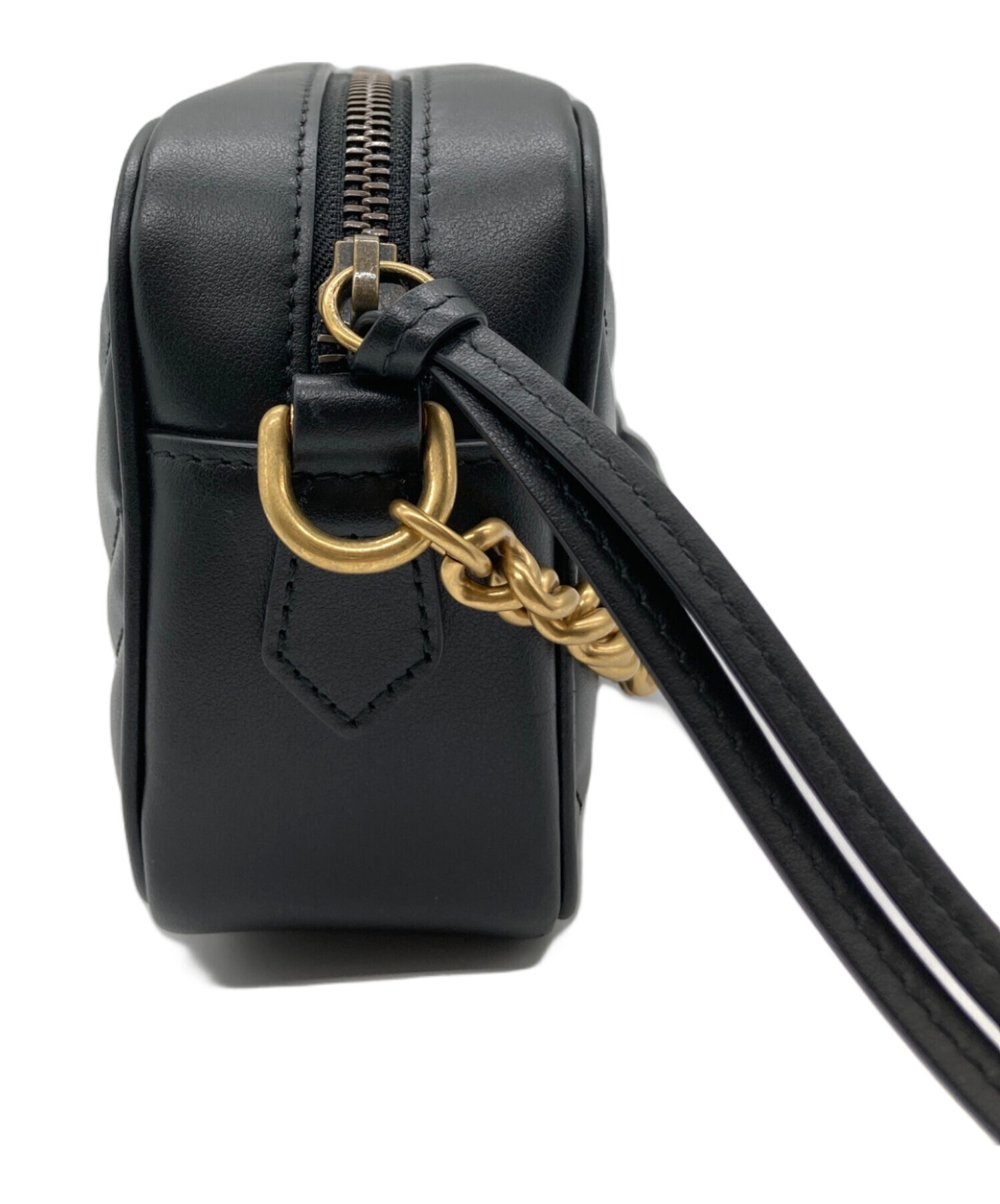 中古・古着通販】GUCCI (グッチ) チェーンショルダーバッグ GG