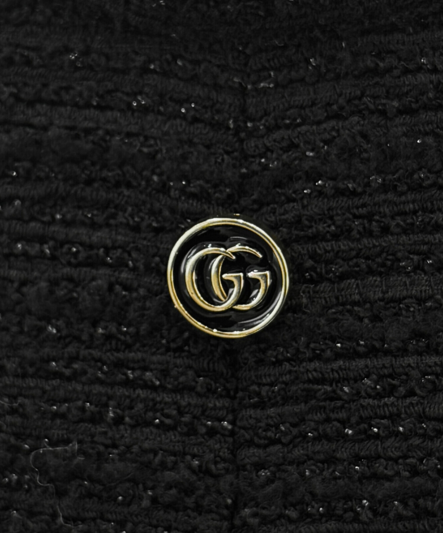 中古・古着通販】GUCCI (グッチ) GGボタンツイードラメワンピース