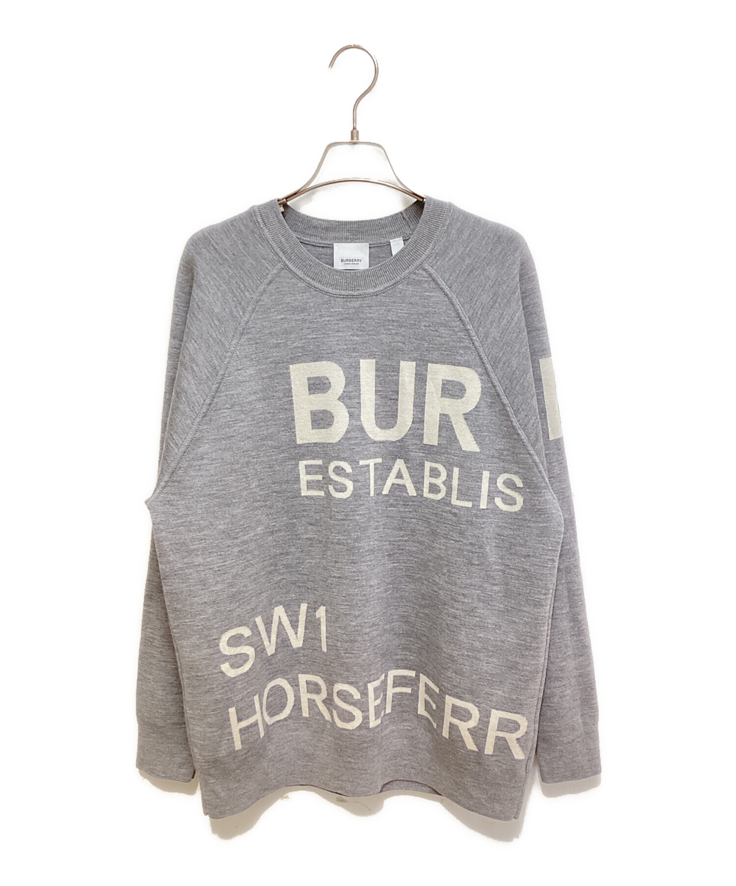 中古・古着通販】BURBERRY (バーバリー) ホースフェリースウェット 