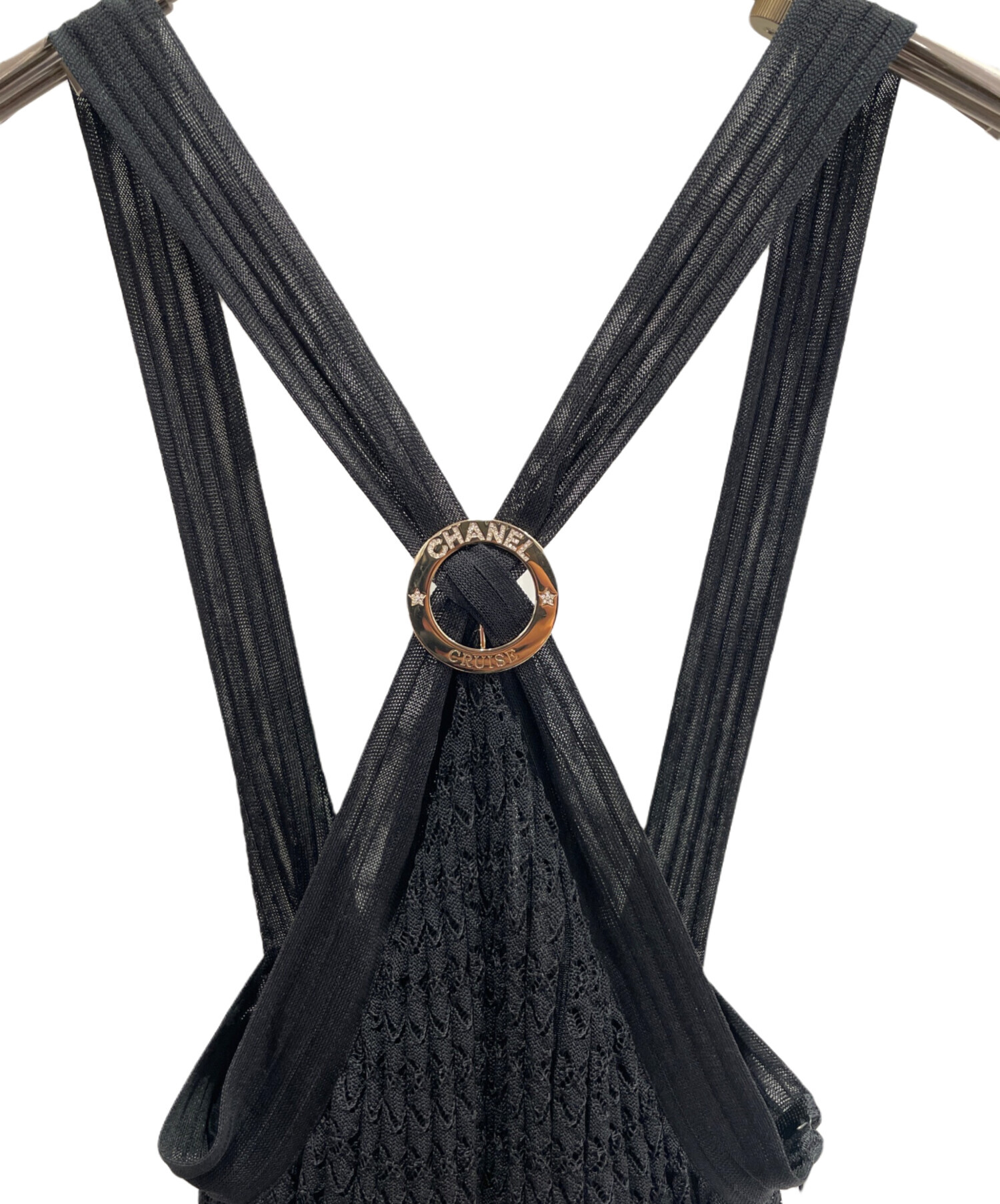 CHANEL シャネル ドレス ワンピース 34 中古・古着通販】CHANEL (シャネル) ワンピースドレス ブラック サイズ